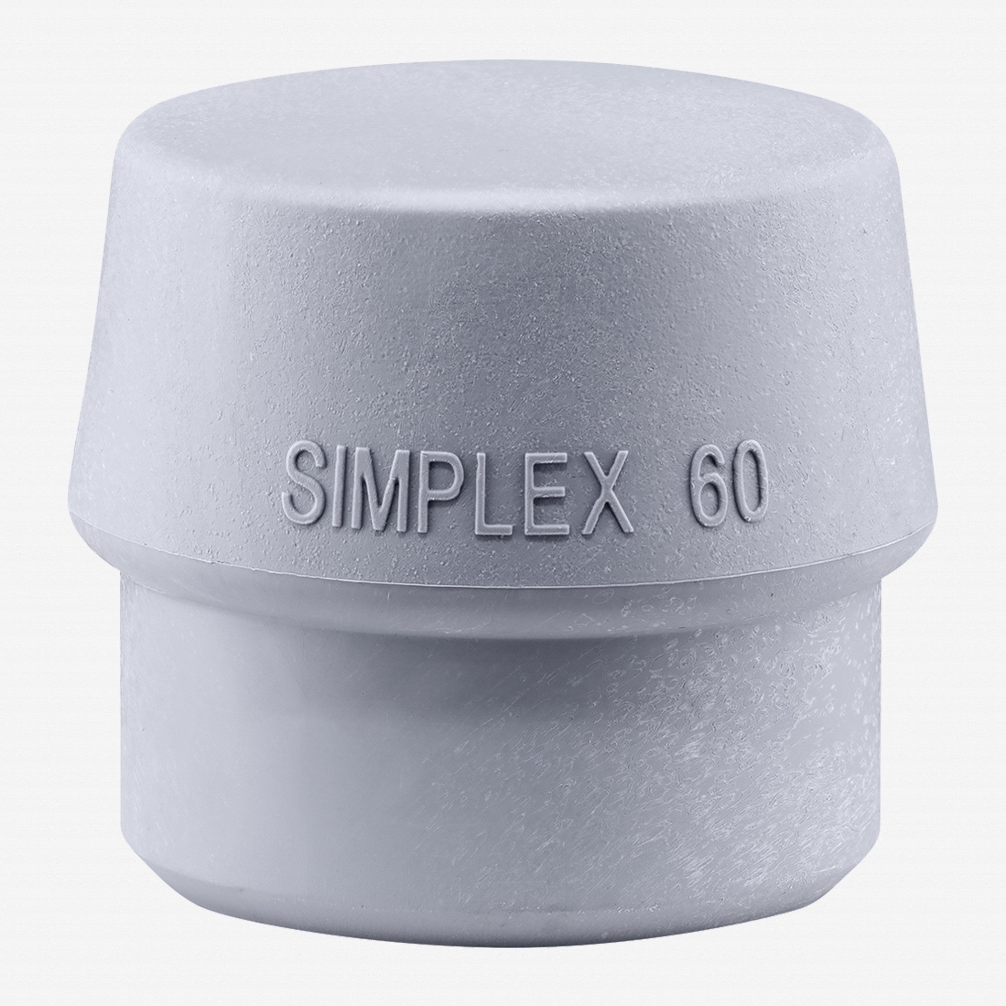 Halder Simplex Mid Gray Rubber Replacement Face Insert, Non-Marring, 2.36" - HA3203.060 - KC Tool