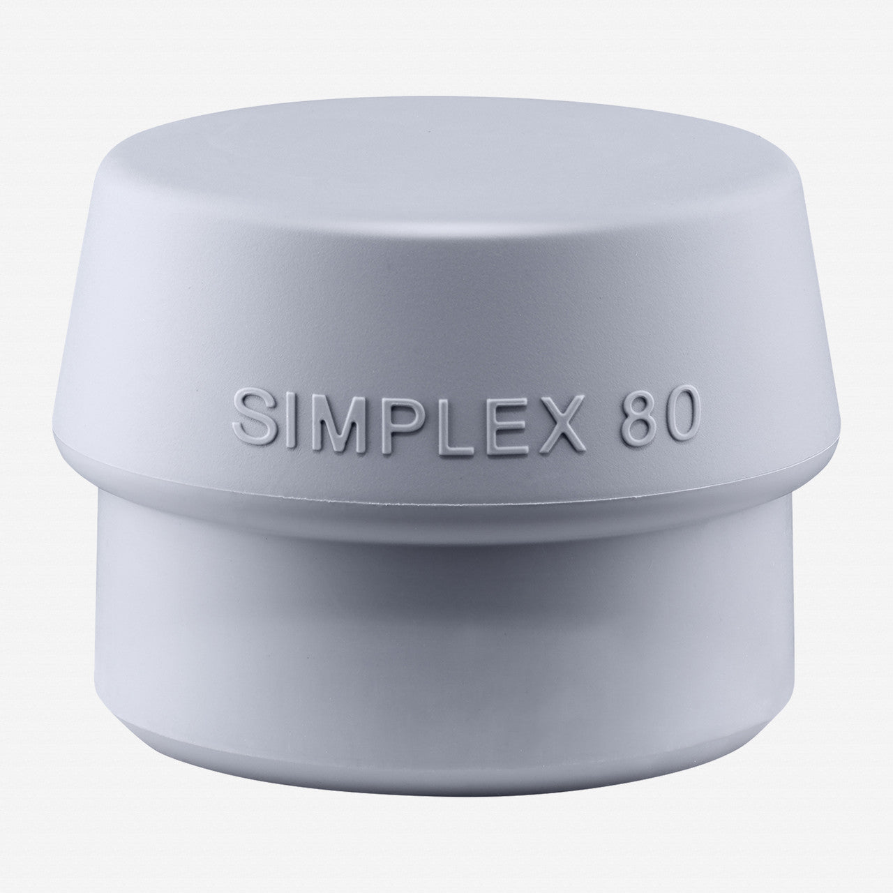 Halder Simplex Mid Gray Rubber Replacement Face Insert, Non - Marring, 3.15" - HA3203.080 - KC Tool