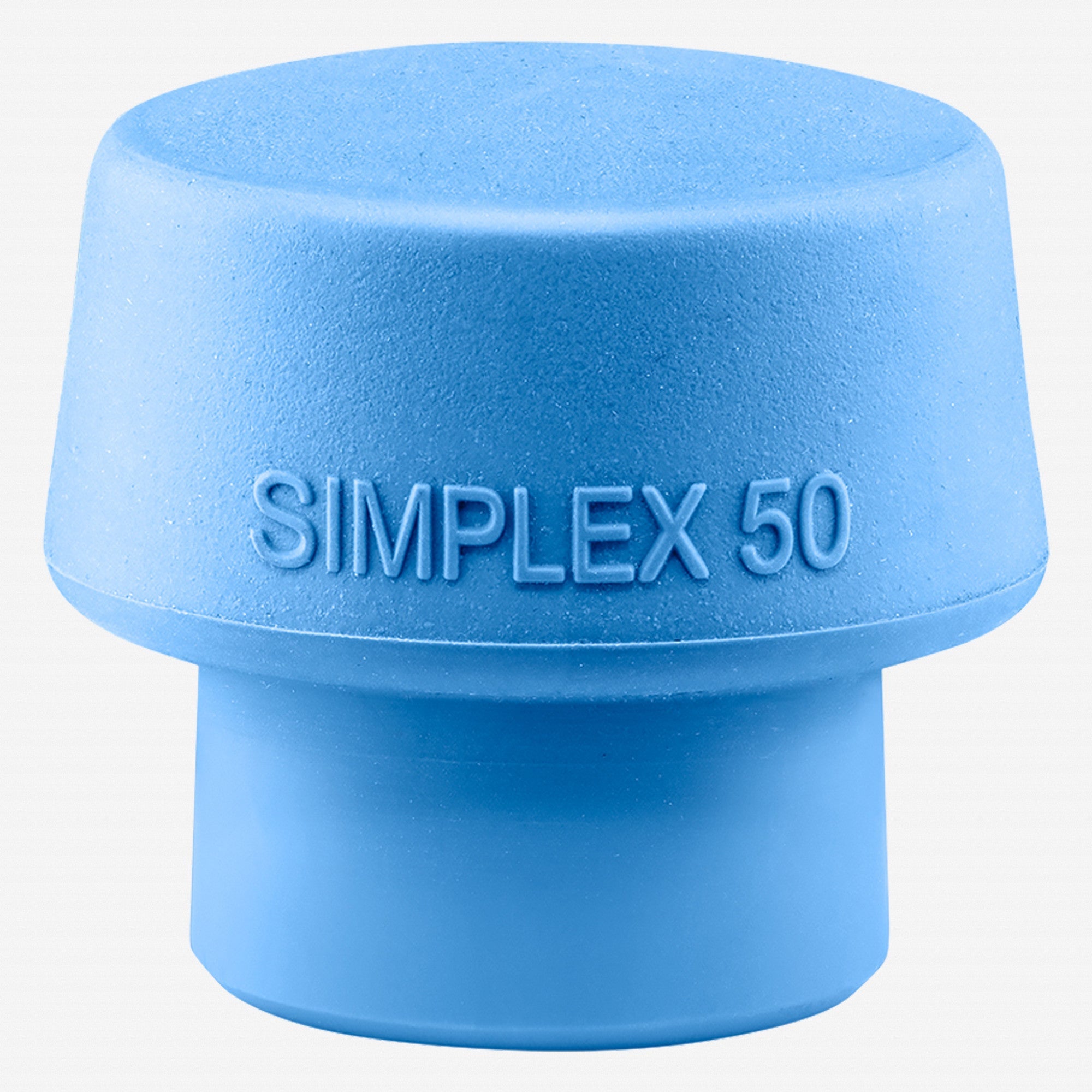 Halder Simplex Oversized Soft Blue Rubber Replacement Face Insert, Non-Marring, 1.97" - HA3201.051 - KC Tool