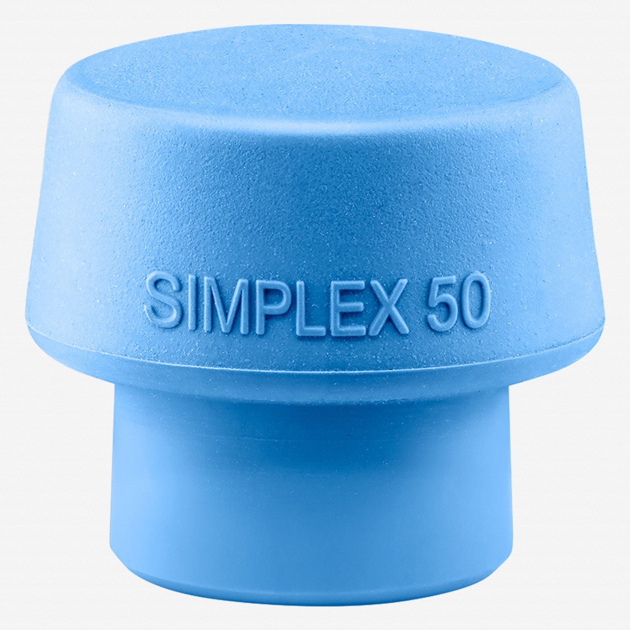 Halder Simplex Oversized Soft Blue Rubber Replacement Face Insert, Non - Marring, 1.97" - HA3201.051 - KC Tool