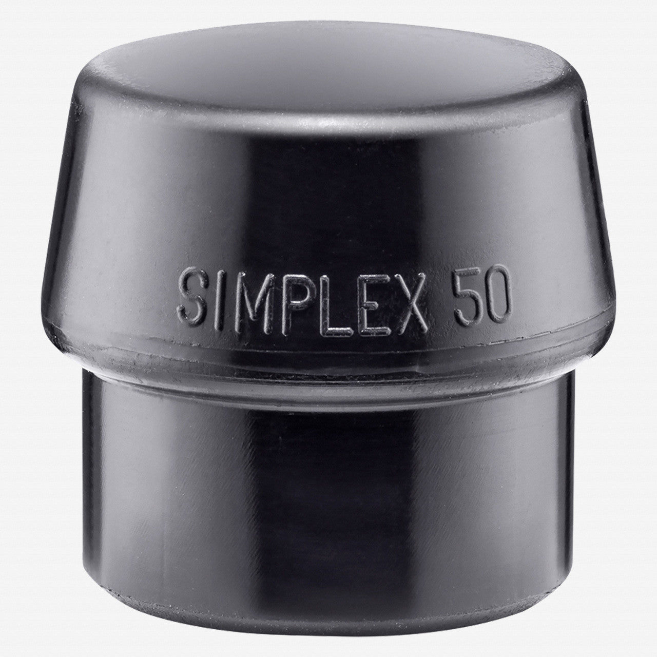 Halder Simplex Replacement Face Insert, Black Rubber, 1.97" - HA3202.050 - KC Tool