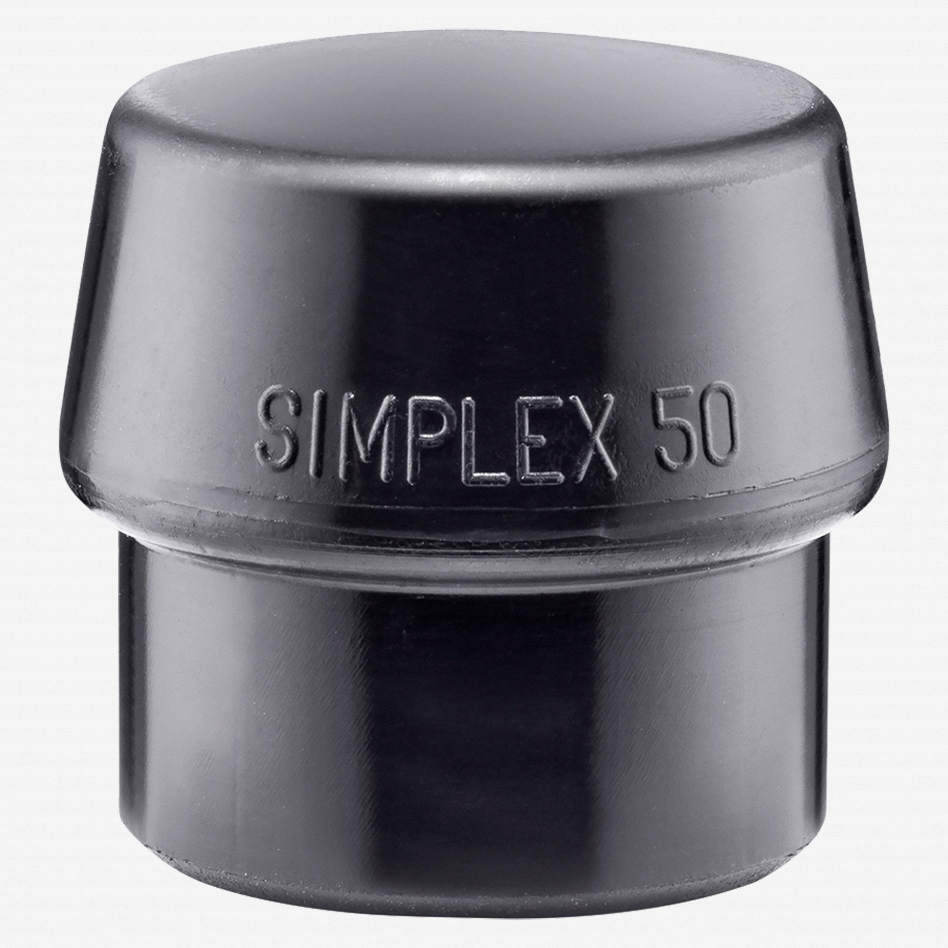 Halder Simplex Replacement Face Insert, Black Rubber, 1.97" - HA3202.050 - KC Tool