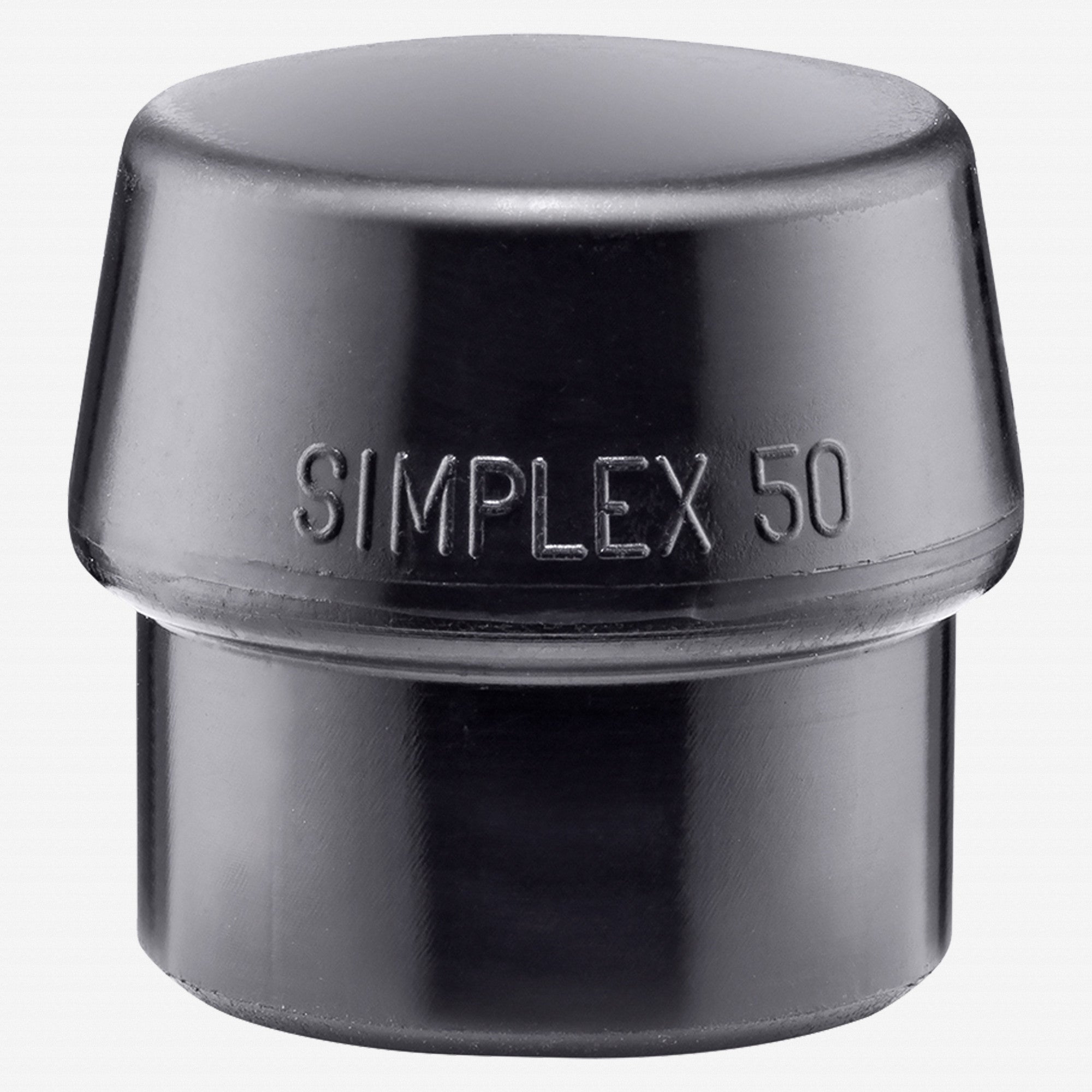 Halder Simplex Replacement Face Insert, Black Rubber, 1.97" - HA3202.050 - KC Tool