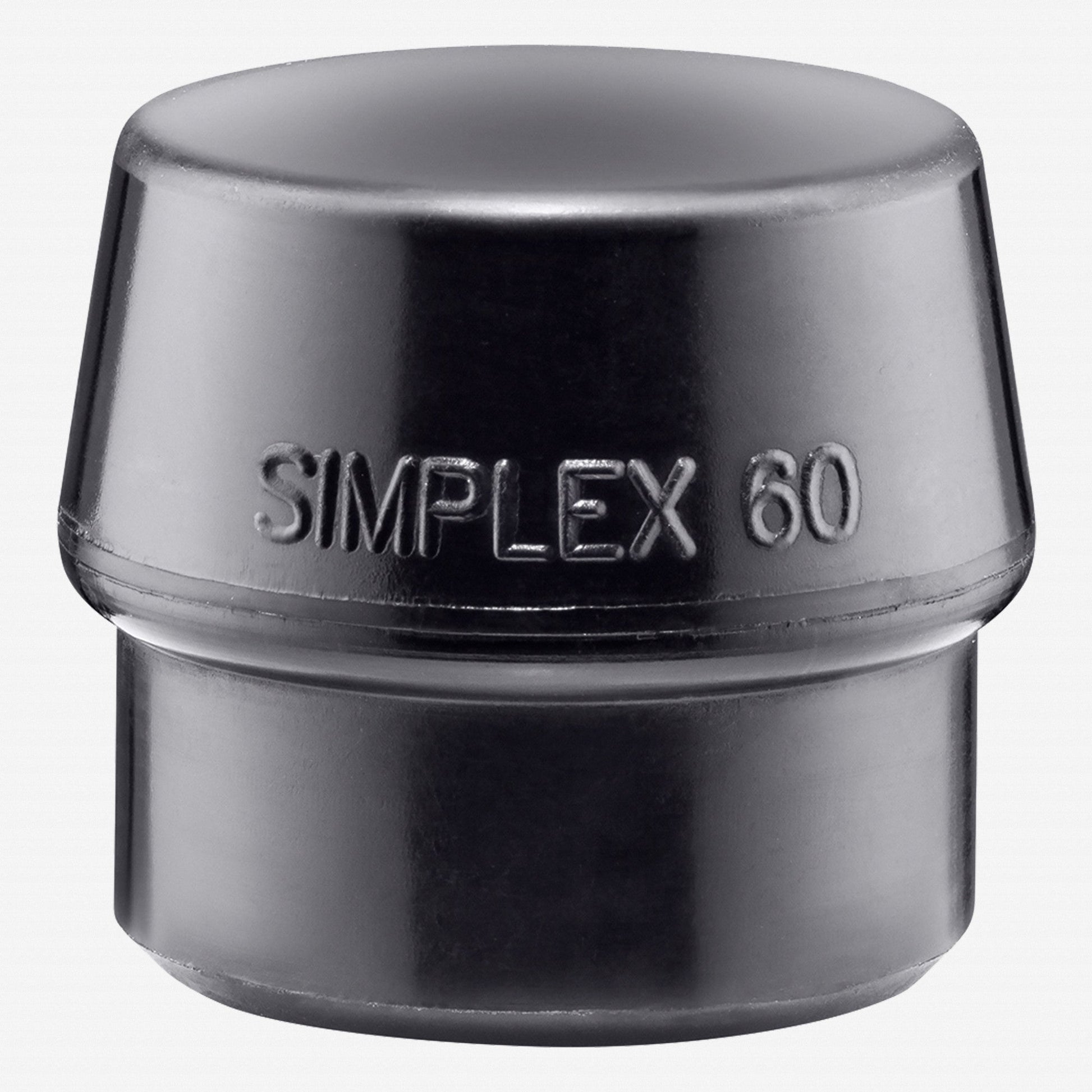 Halder Simplex Replacement Face Insert, Black Rubber, 2.36" - HA3202.060 - KC Tool