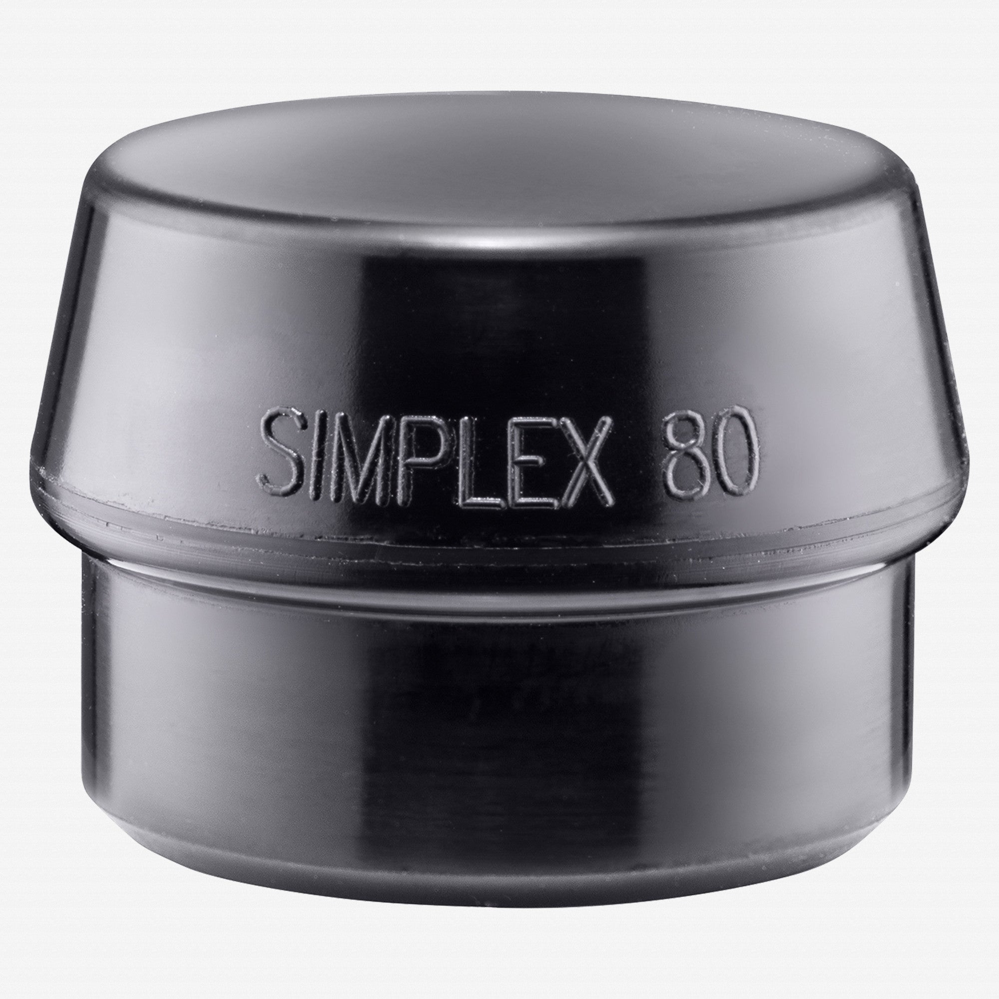 Halder Simplex Replacement Face Insert, Black Rubber, 3.15" - HA3202.080 - KC Tool