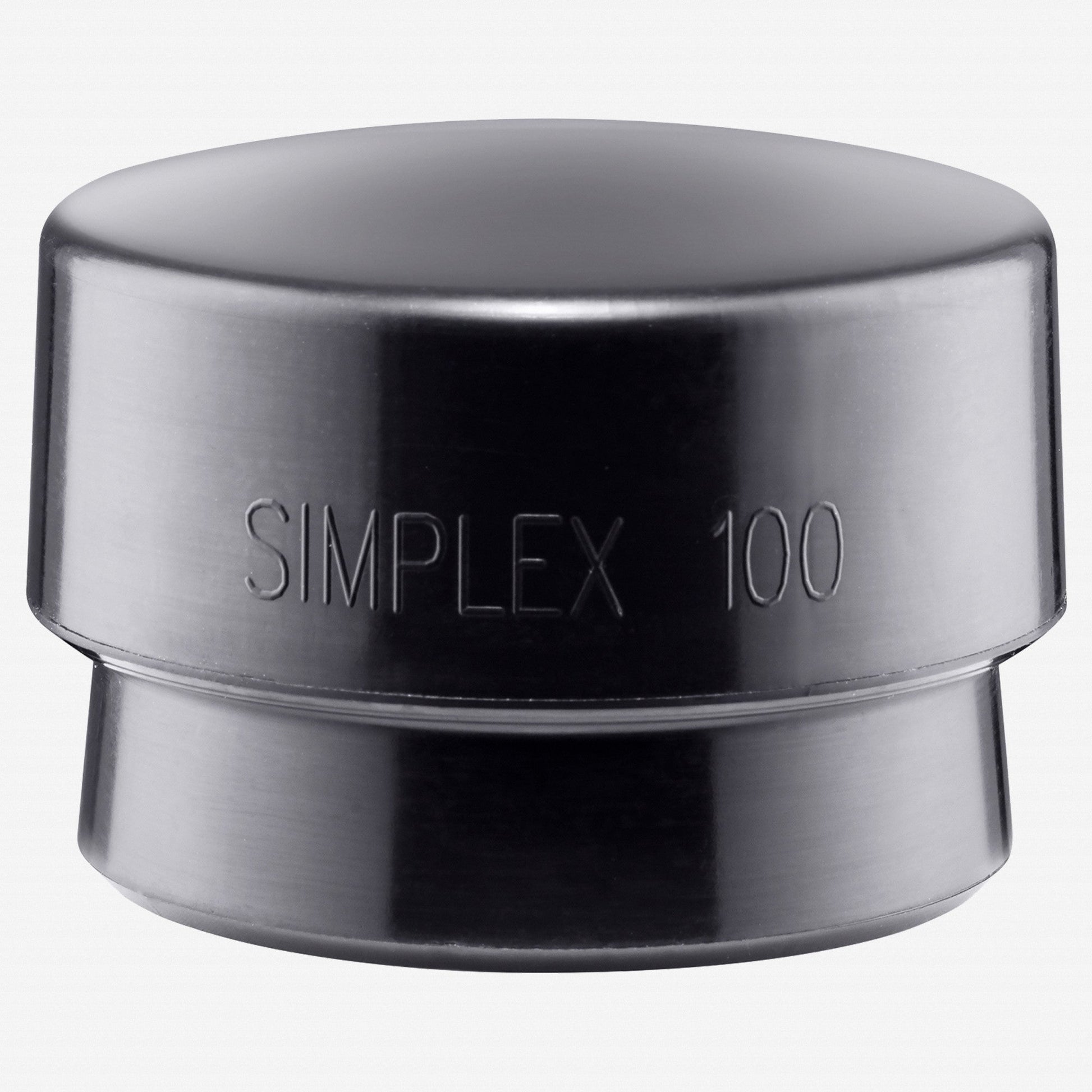 Halder Simplex Replacement Face Insert, Black Rubber, 3.94" - HA3202.100 - KC Tool