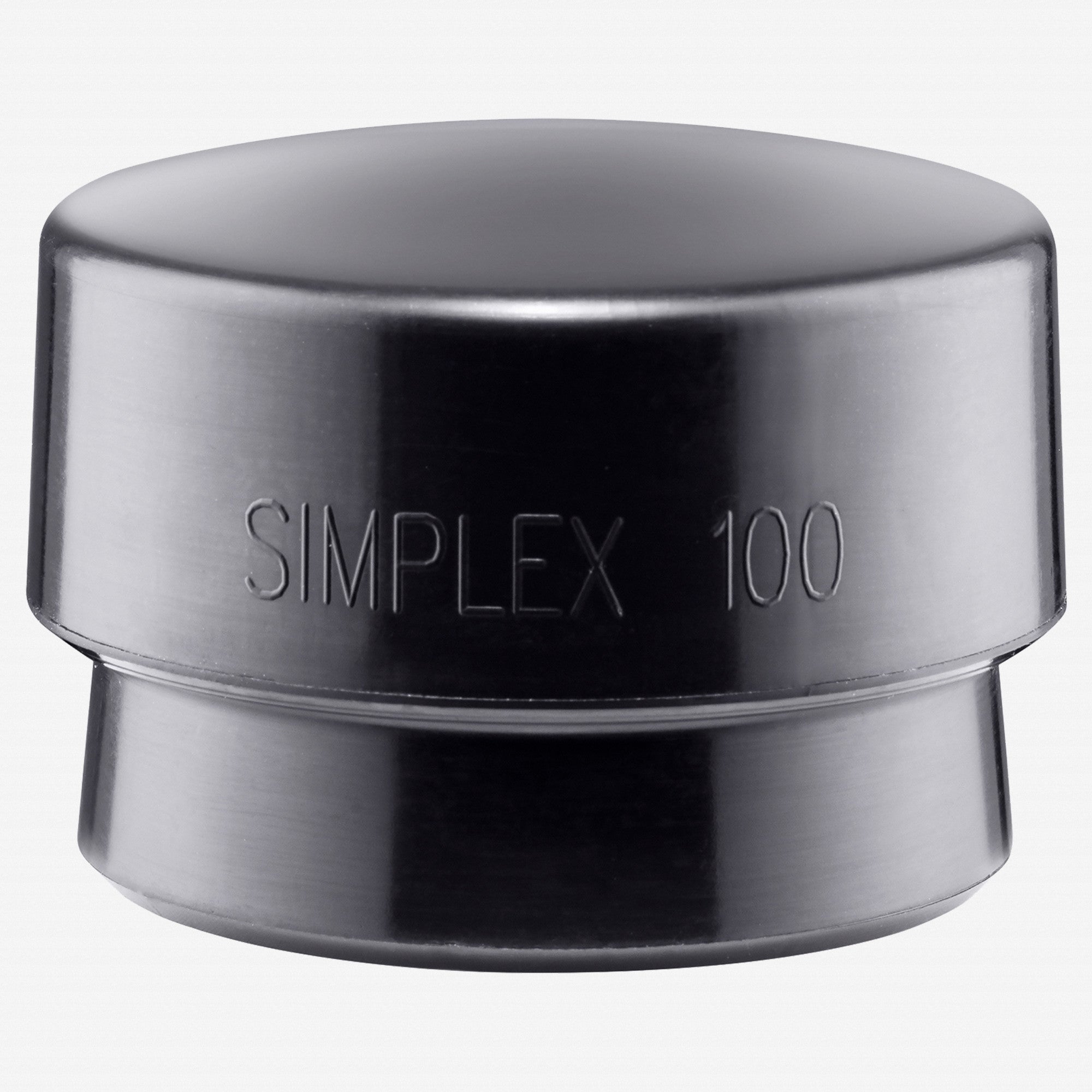 Halder Simplex Replacement Face Insert, Black Rubber, 3.94" - HA3202.100 - KC Tool