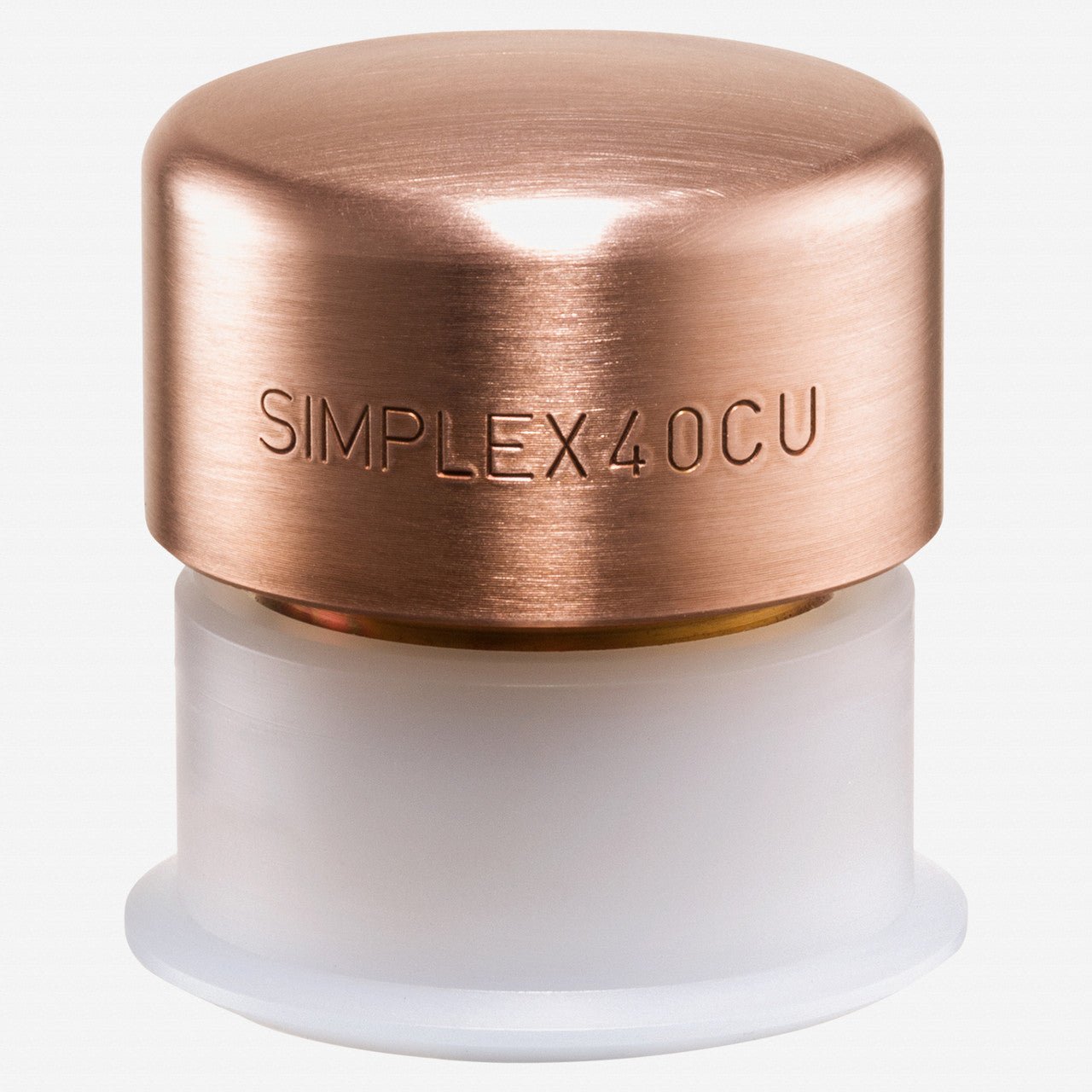 Halder Simplex Replacement Face Insert, Copper, 1.57" - HA3804.040 - KC Tool