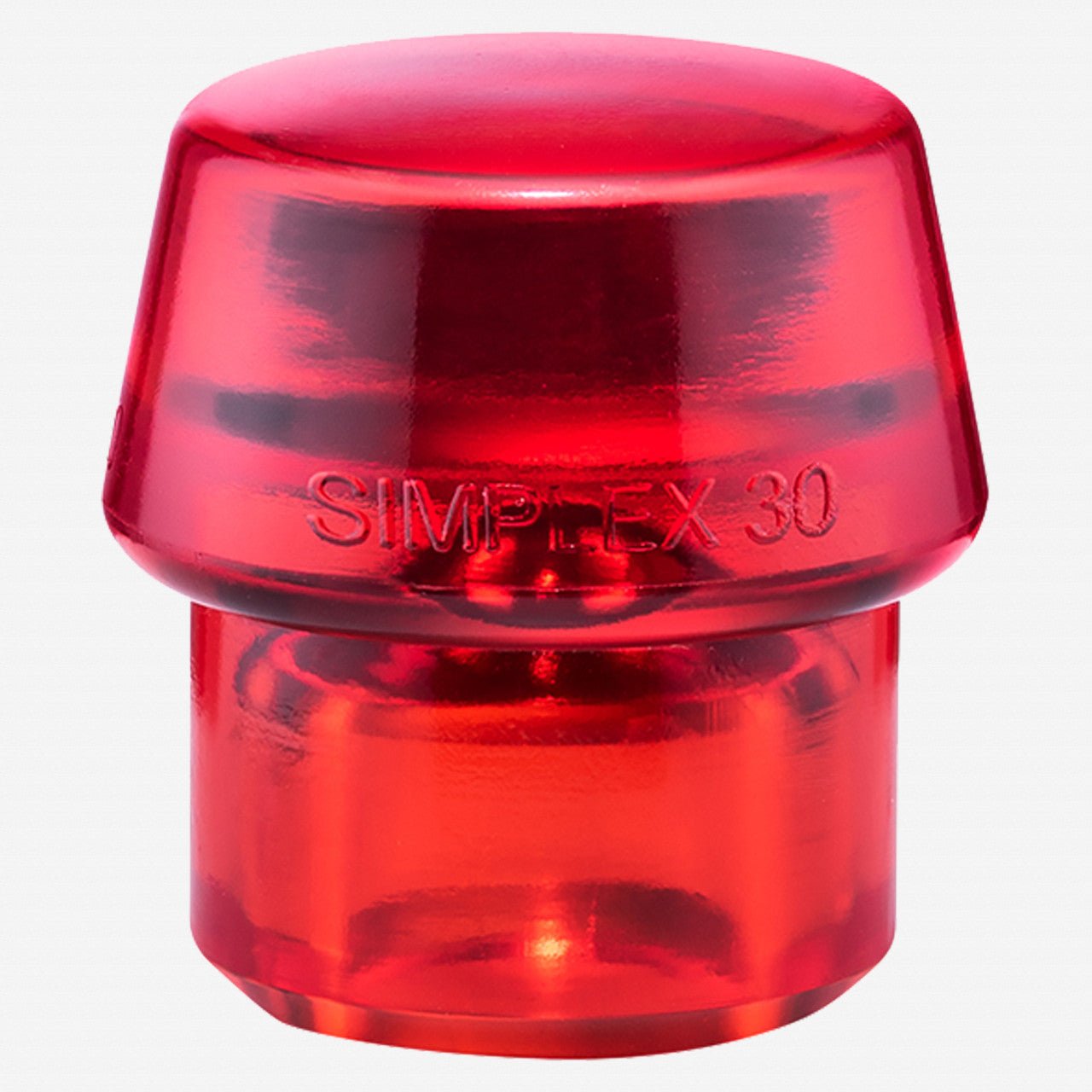 Halder Simplex Replacement Face Insert, Red Hard Plastic, 1.18" - HA3206.030 - KC Tool