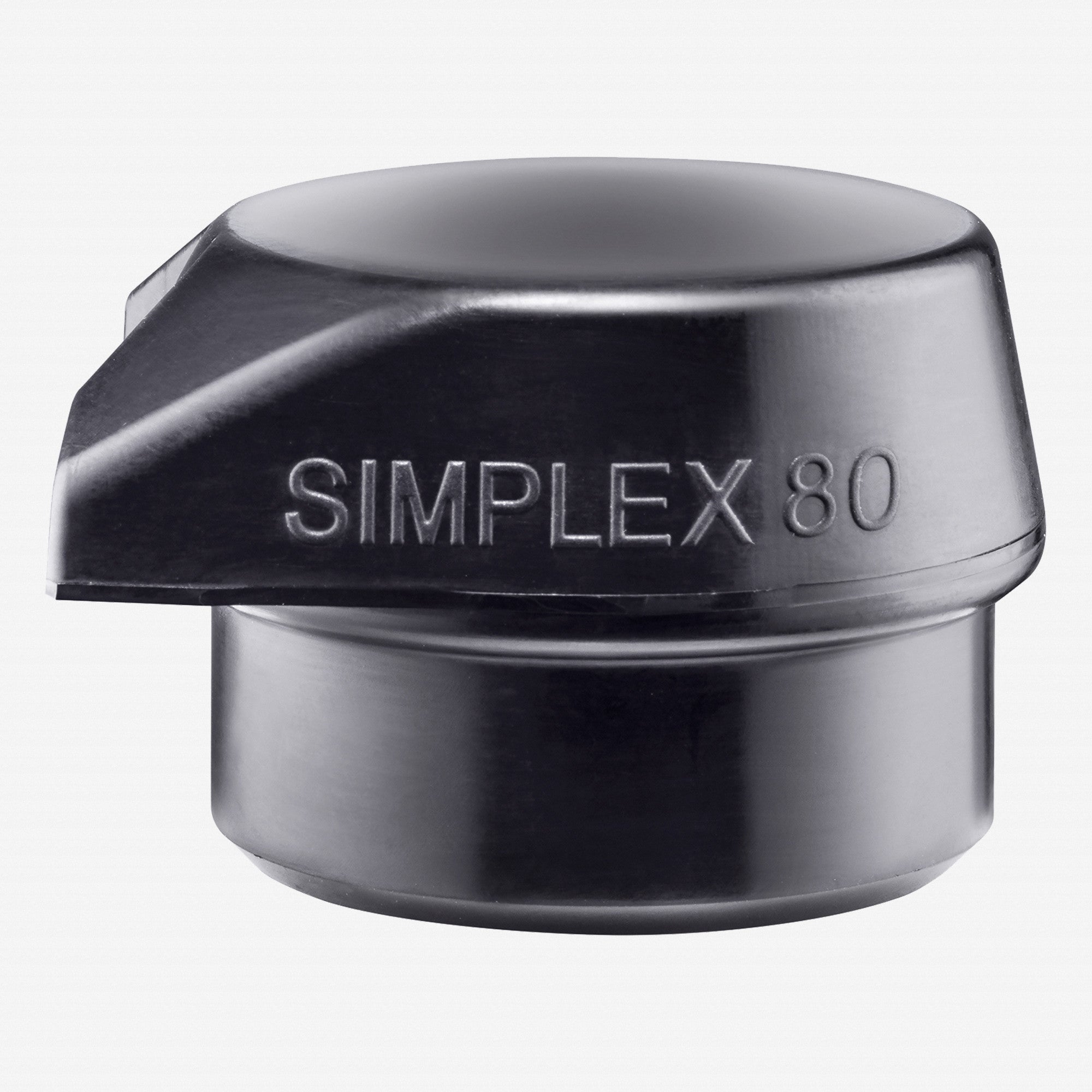 Halder Simplex Replacement Face Insert, "STAND-UP" Black Rubber, 3.15" - HA3202.280 - KC Tool
