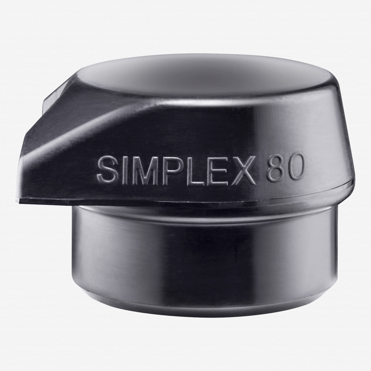 Halder Simplex Replacement Face Insert, "STAND - UP" Black Rubber, 3.15" - HA3202.280 - KC Tool