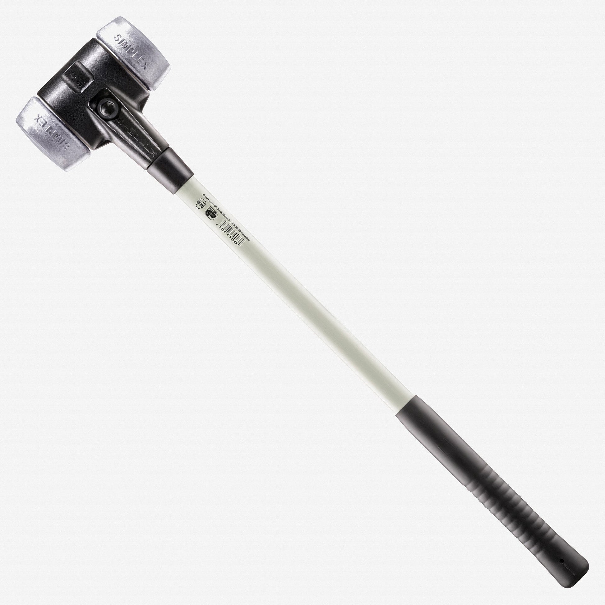 Halder Simplex Sledgehammer with Aluminum Inserts and Heavy Duty Reinforced Housing, 3.15" / 164.02 oz. - HA3709.081 - KC Tool