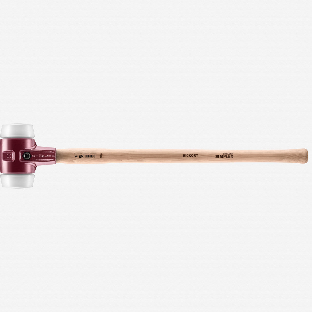 Halder Simplex Sledgehammer with Superplastic Inserts and Cast Iron Housing, 109 oz. - HA3007.081 - KC Tool