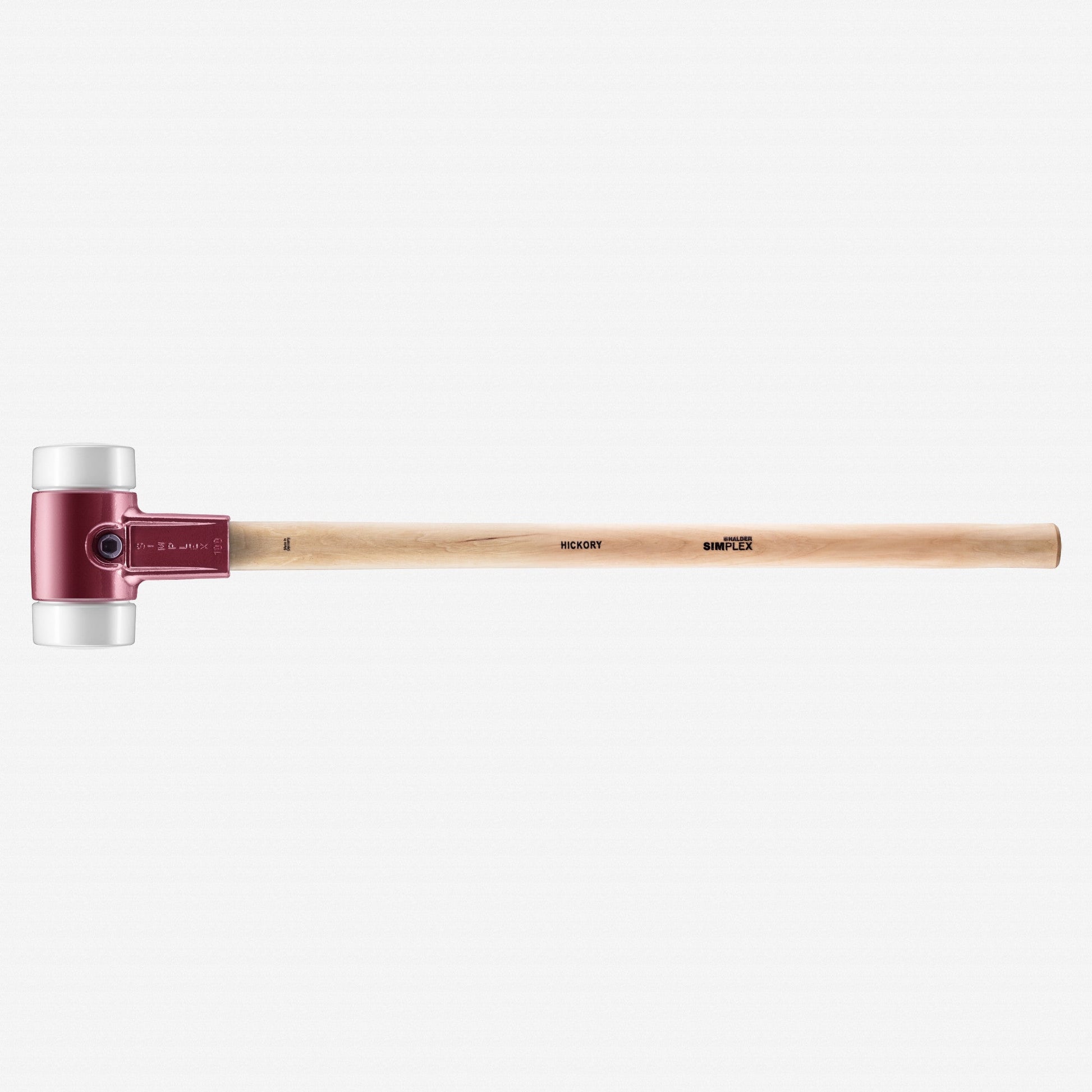 Halder Simplex Sledgehammer with Superplastic Inserts and Cast Iron Housing, 3.94"/183.42 oz. - HA3007.100 - KC Tool