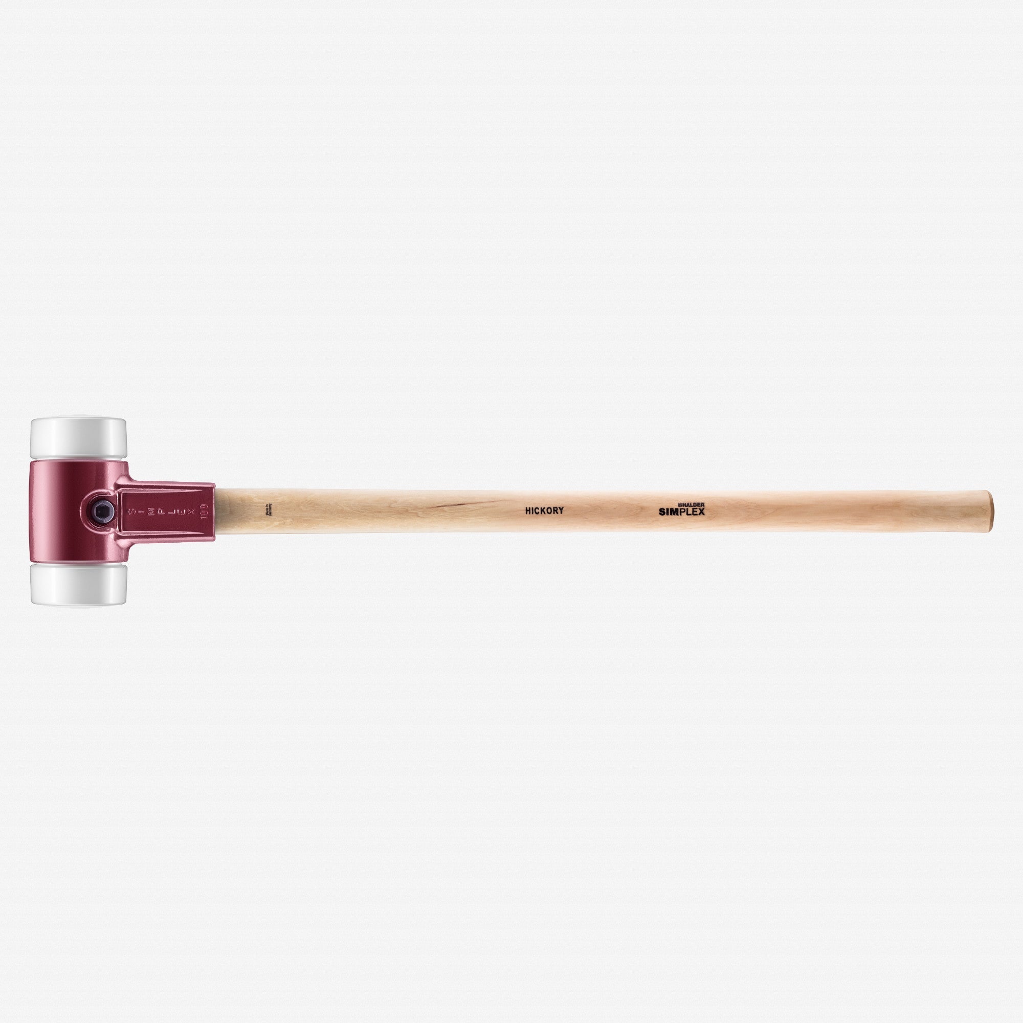 Halder Simplex Sledgehammer with Superplastic Inserts and Cast Iron Housing, 3.94"/183.42 oz. - HA3007.100 - KC Tool