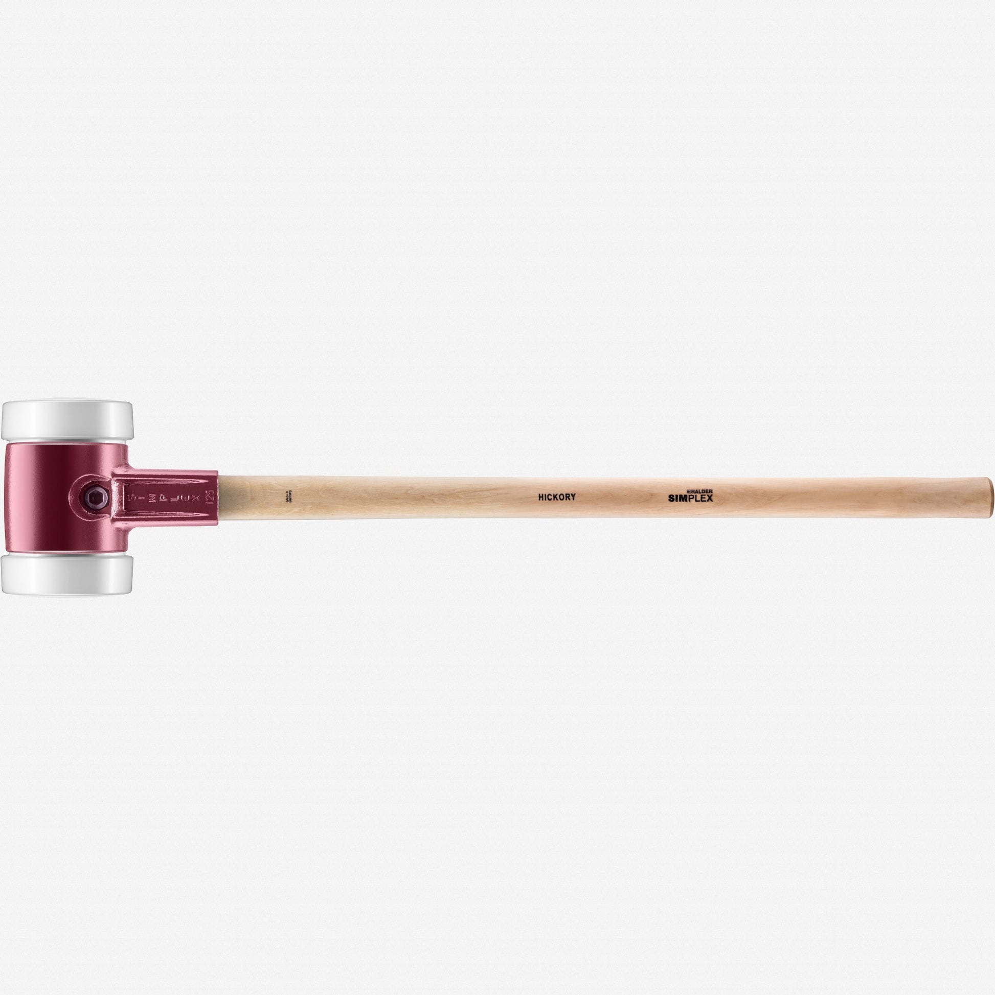 Halder Simplex Sledgehammer with Superplastic Inserts and Cast Iron Housing, 5.5"/278.66 oz. - HA3007.141 - KC Tool