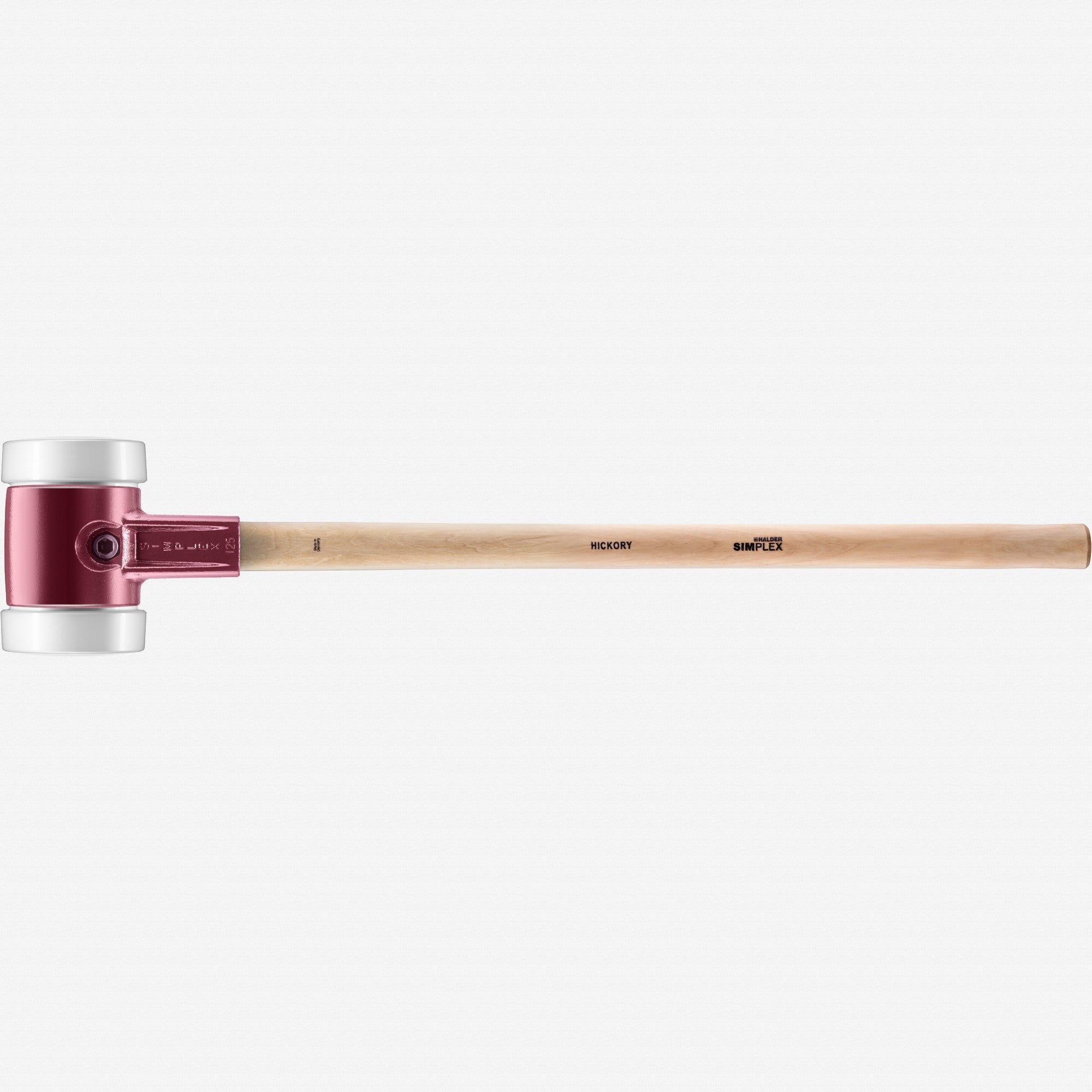 Halder Simplex Sledgehammer with Superplastic Inserts and Cast Iron Housing, 5.5"/278.66 oz. - HA3007.141 - KC Tool