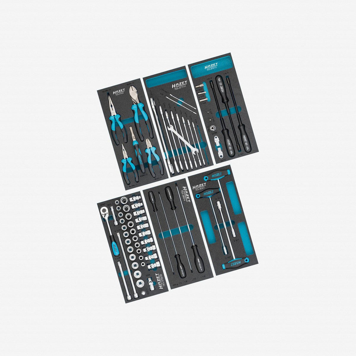 Hazet 0-2500-163/72 Supplementary tool assortment for AUDI for 179 XL-8-VW/243 - HZ0-2500-163/72 - KC Tool