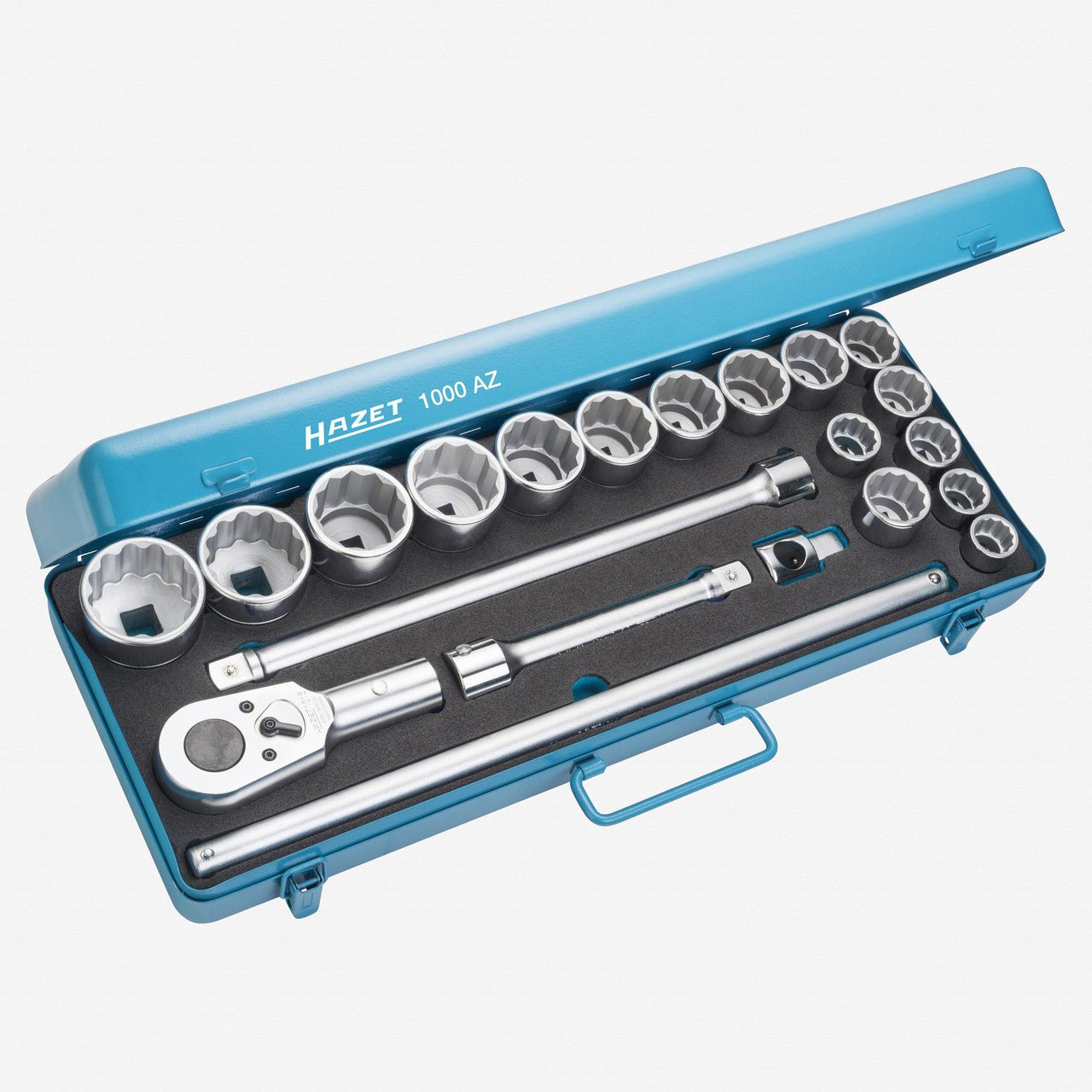 Hazet 1000AZ 3/4" SAE Socket Set, 21 Pieces - HZ1000AZ - KC Tool