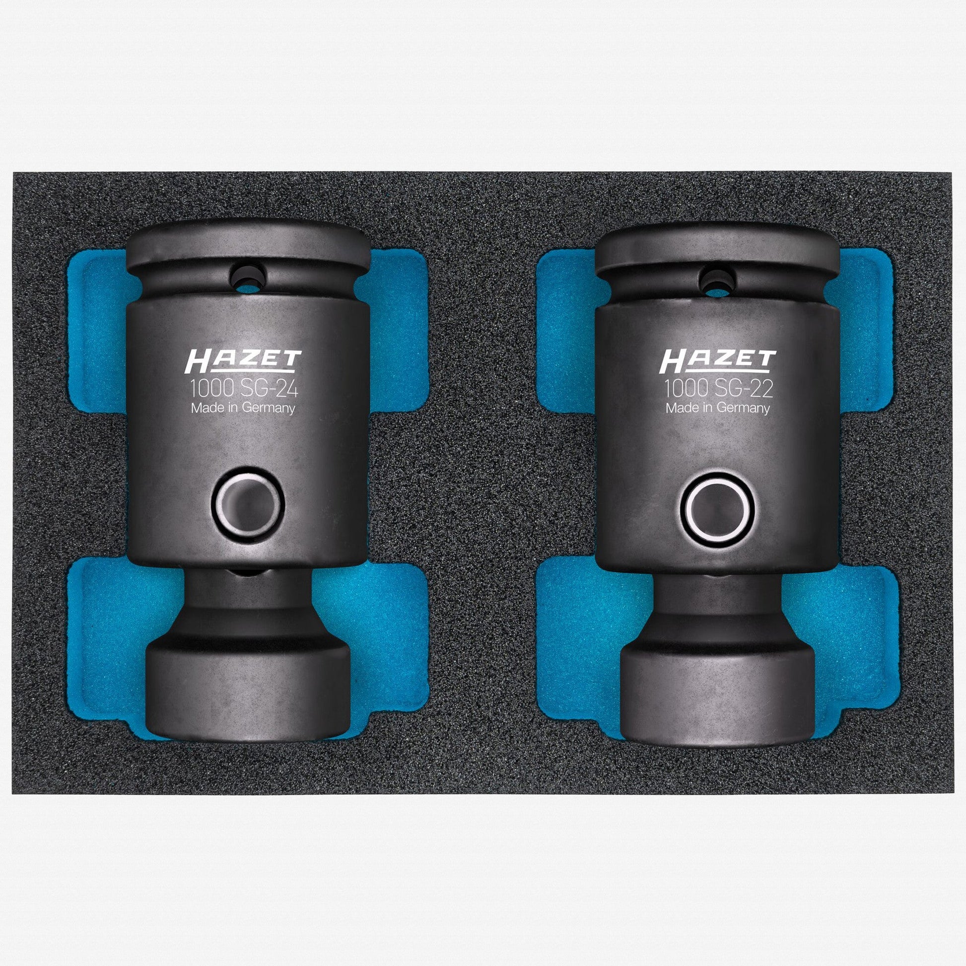 Hazet 1000SG-2224/2 3/4" Drive Metric Universal Joint Socket Set, 2 Pieces - HZ1000SG-2224/2 - KC Tool