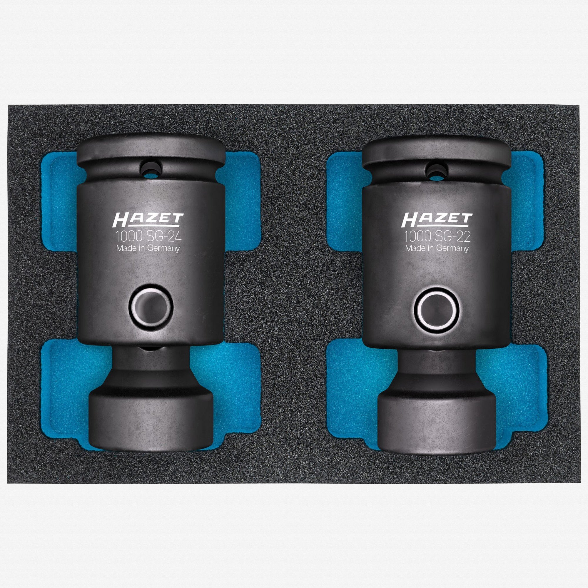 Hazet 1000SG-2224/2 3/4" Drive Metric Universal Joint Socket Set, 2 Pieces - HZ1000SG-2224/2 - KC Tool
