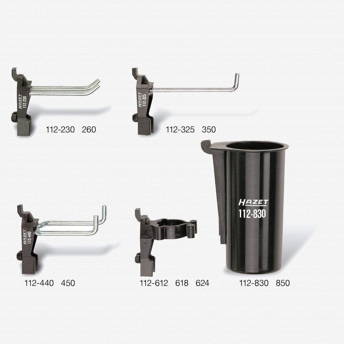 Hazet 112/11 Tool Holder Set, 11 Pieces - HZ112/11 - KC Tool