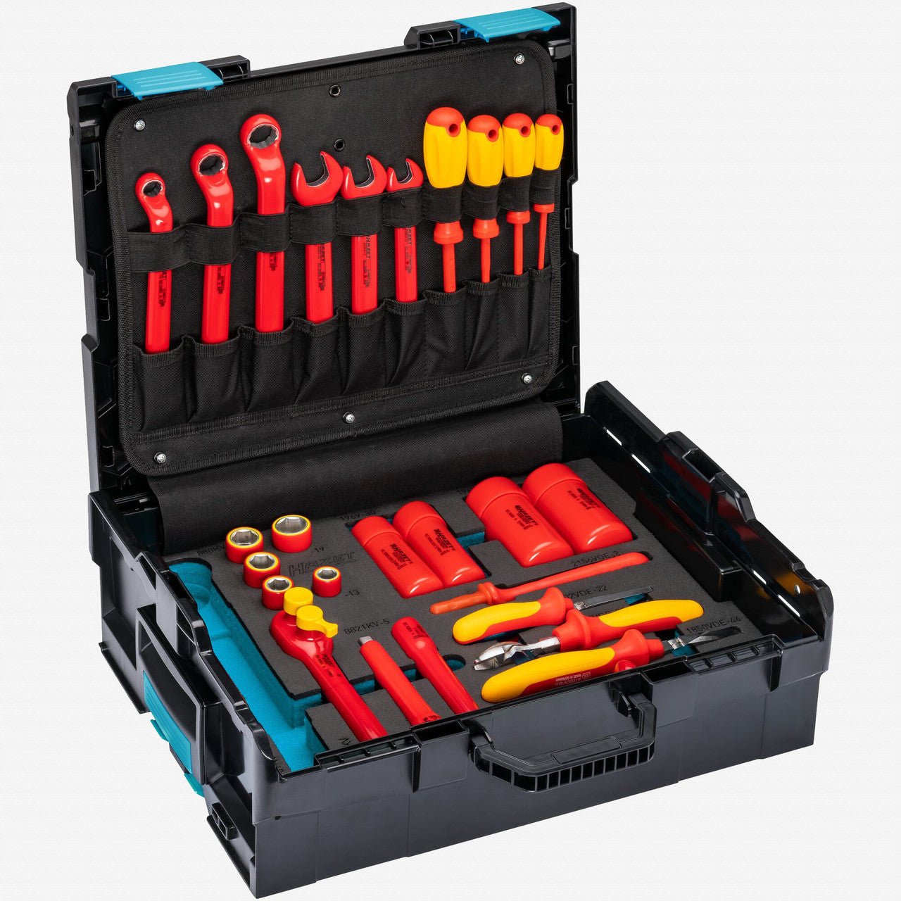 Hazet 150/27 Insulated 3/8" Drive Tool Set, 27 Pieces - HZ150/27 - KC Tool