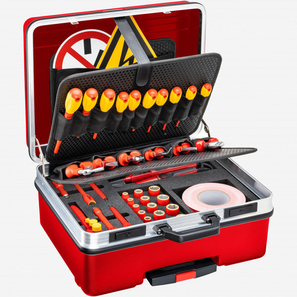 Hazet 150/52 Hybrid and Electric Vehicle High-voltage Tool Set, 52