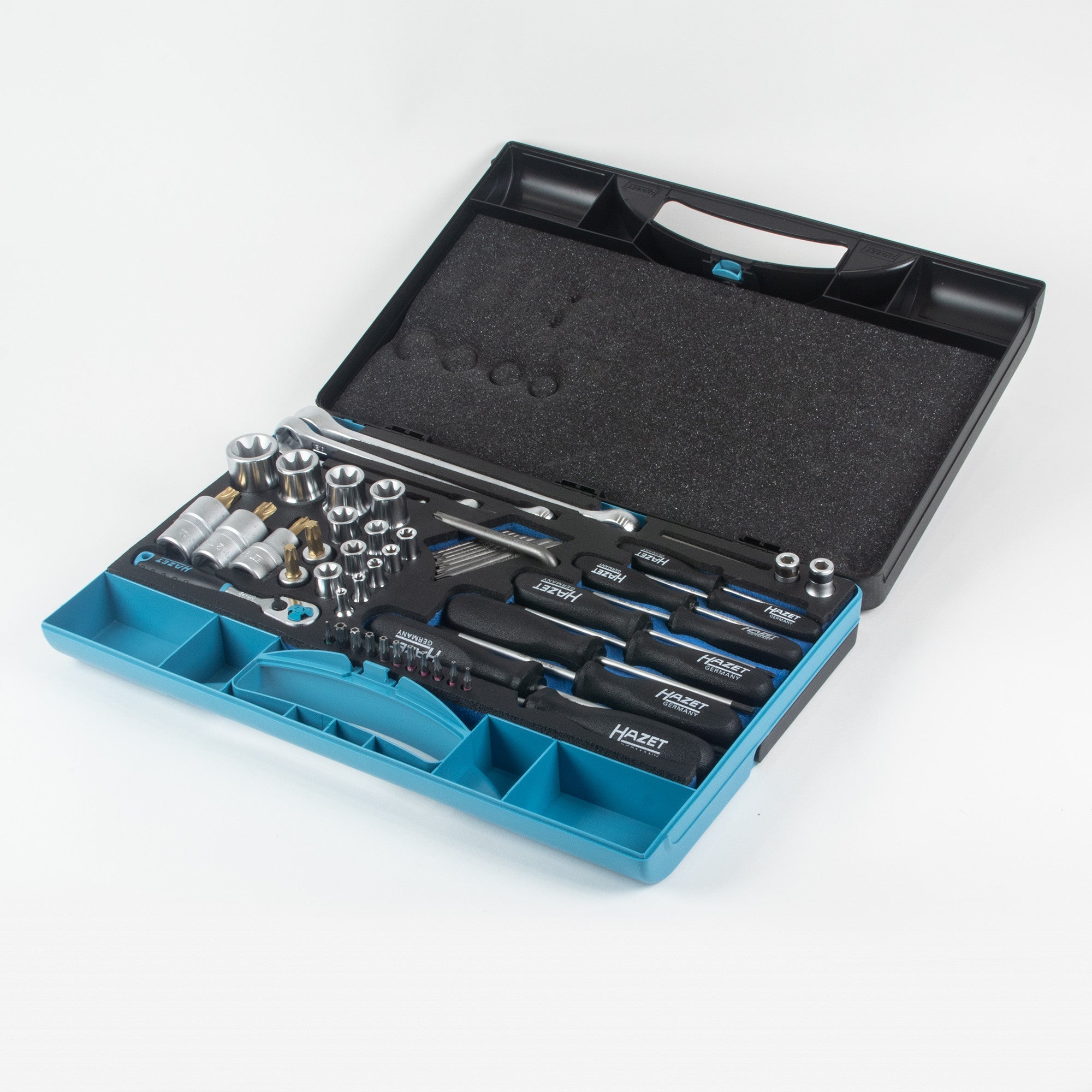 Hazet 1557/58 Torx Tool Set, 58 PIeces | Hazet at KC Tool