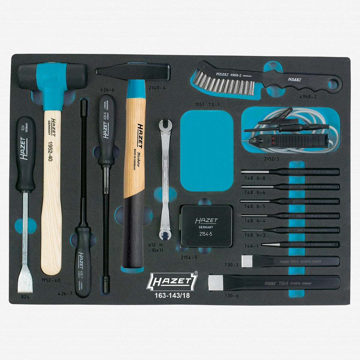 Hazet 163-143/18 Universal set - HZ163-143/18 - KC Tool