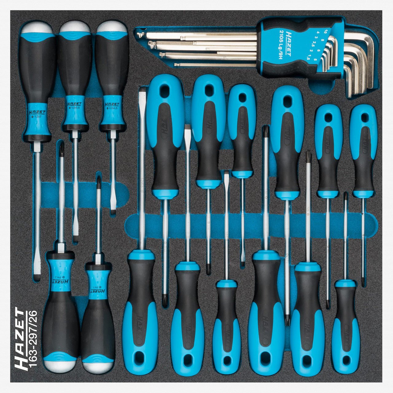 Hazet 163 - 297/26 Screwdriver set - HZ163-297/26 - KC Tool