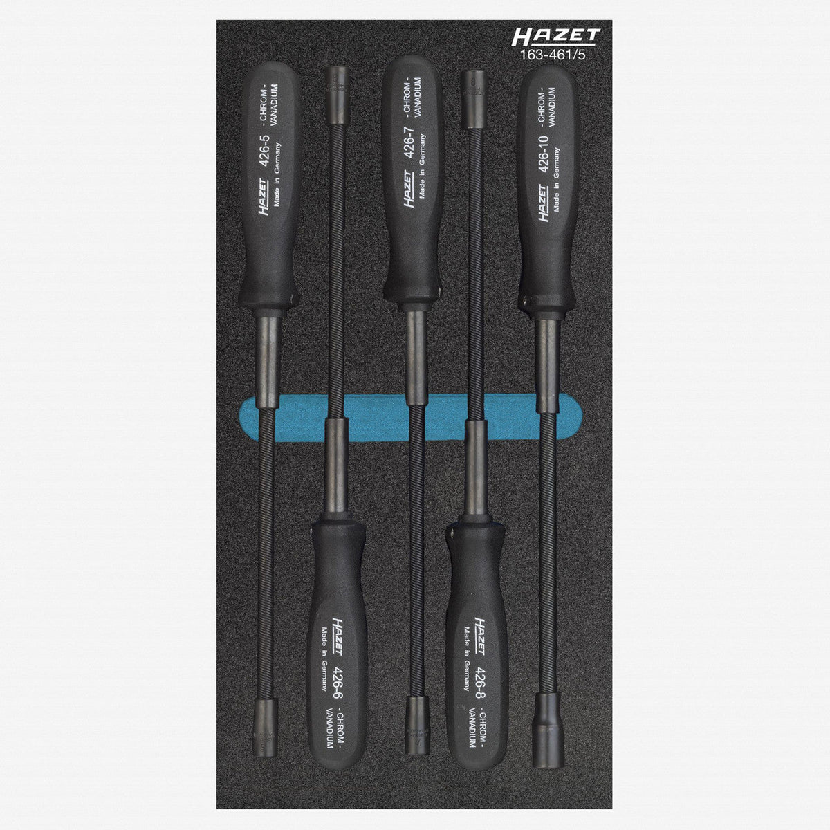 Hazet 163-461/5 Flexible socket set - HZ163-461/5 - KC Tool