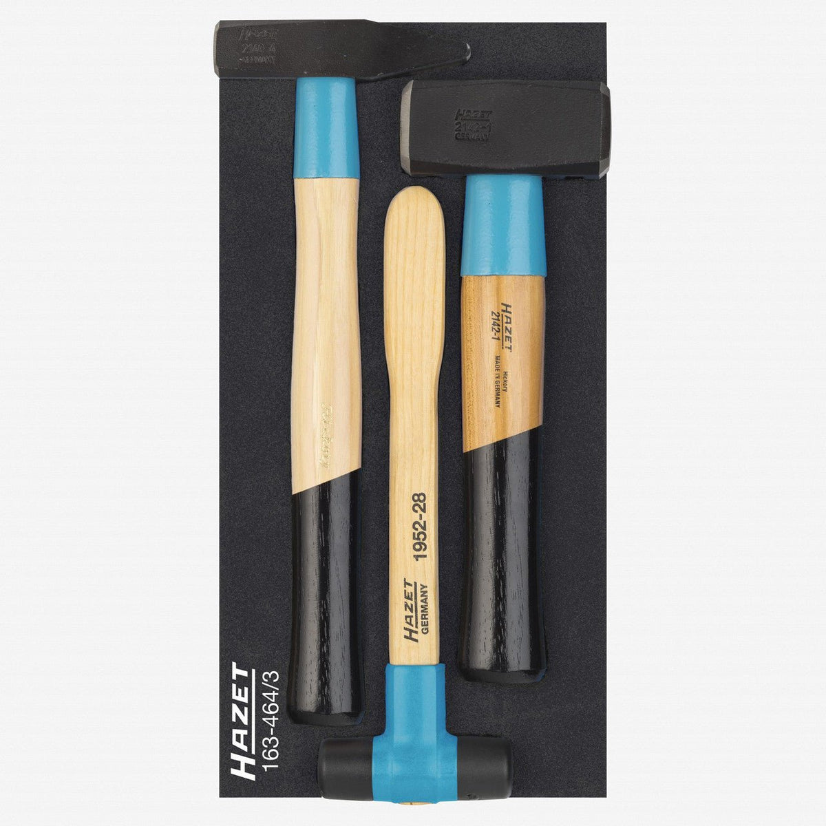 Hazet 163-464/3 Hammer Set, 3 Pieces - HZ163-464/3 - KC Tool