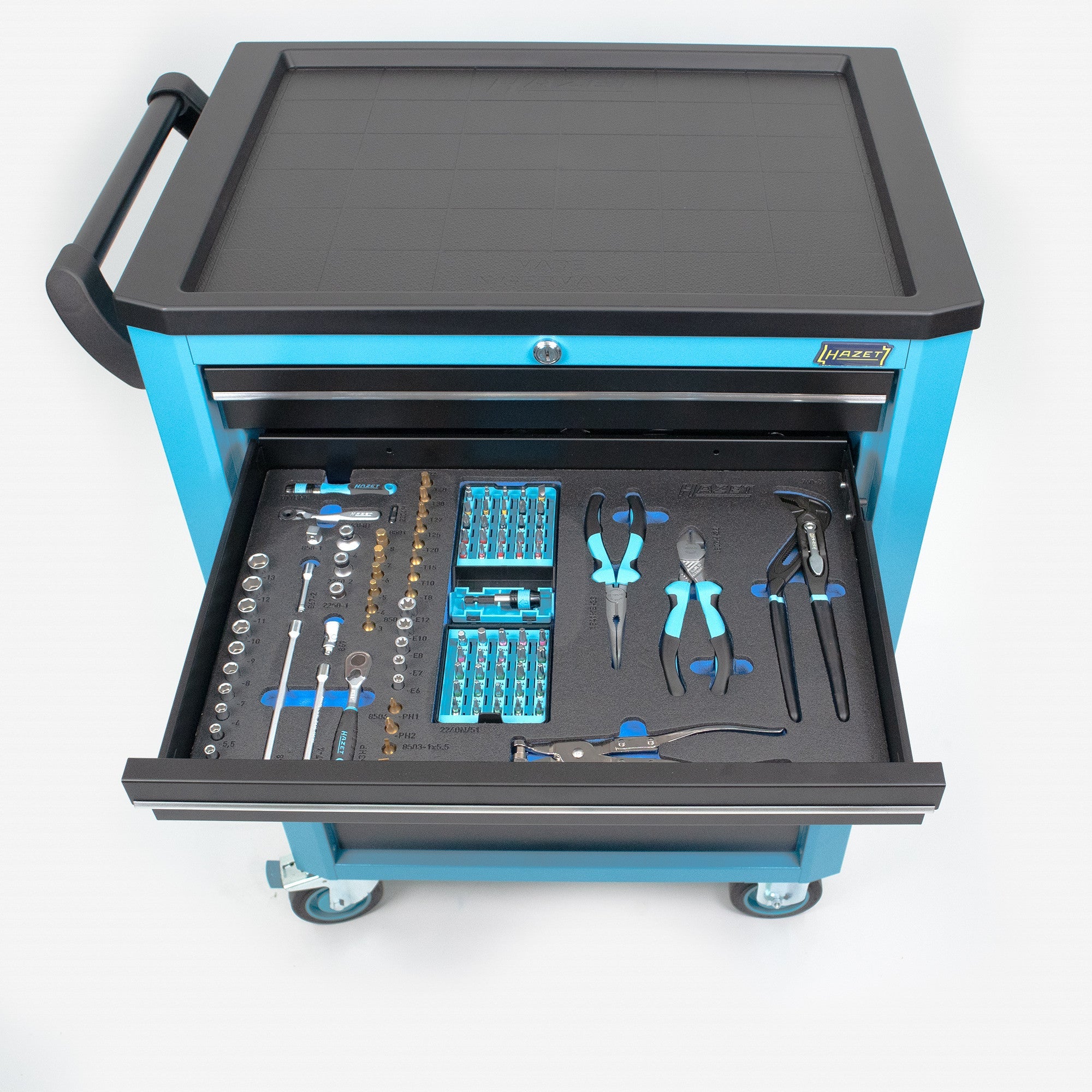 Hazet 176N-7/292 Assistent Rolling Tool Cabinet with Tool