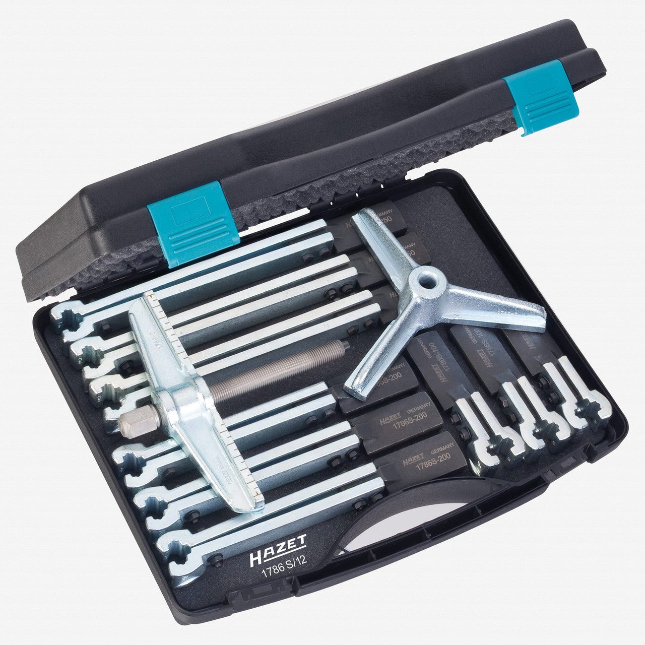 Hazet 1786S/12 Puller set, 3 - arm - HZ1786S/12 - KC Tool