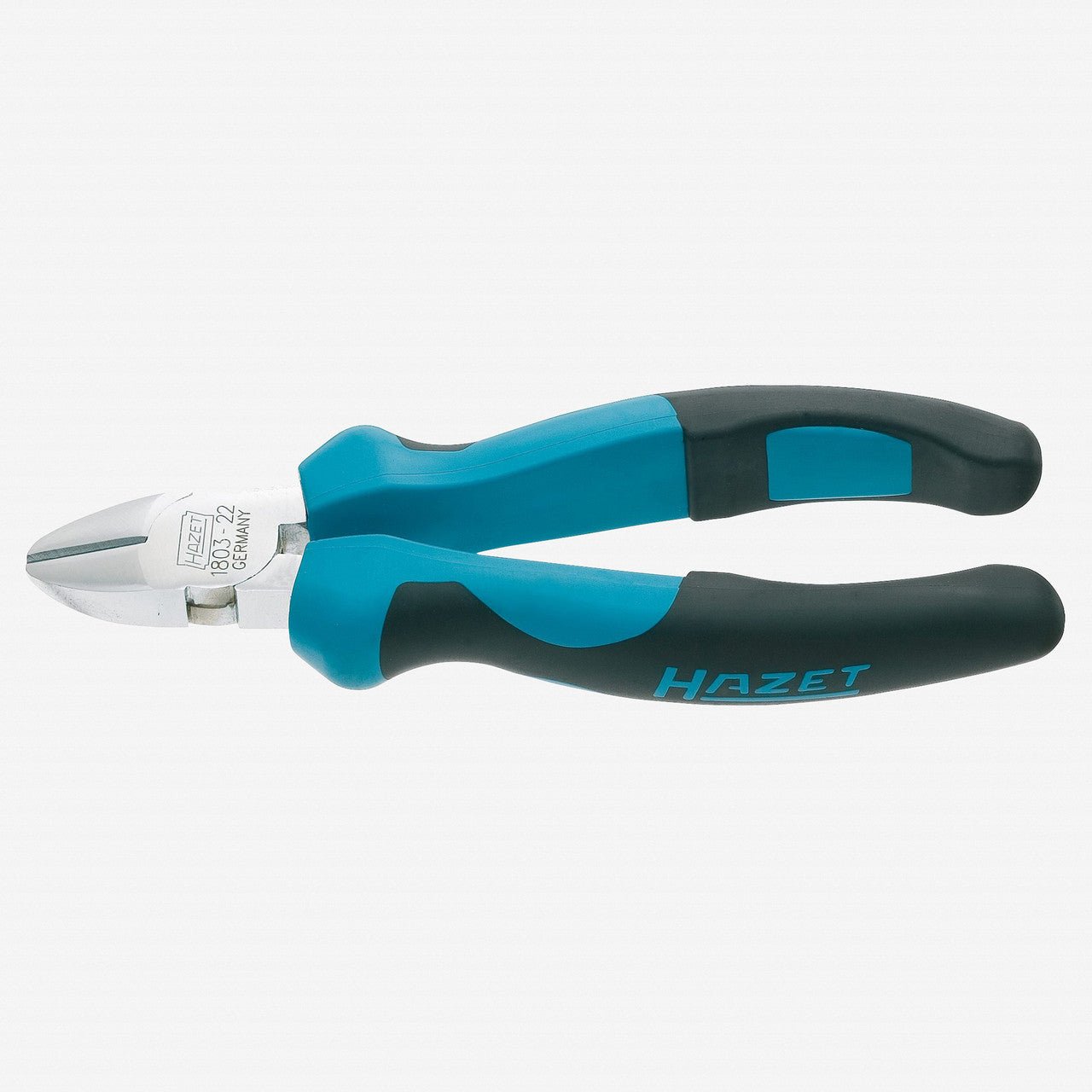 Hazet 1803-22 Diagonal cutter 165mm - Chrome - HZ1803-22 - KC Tool