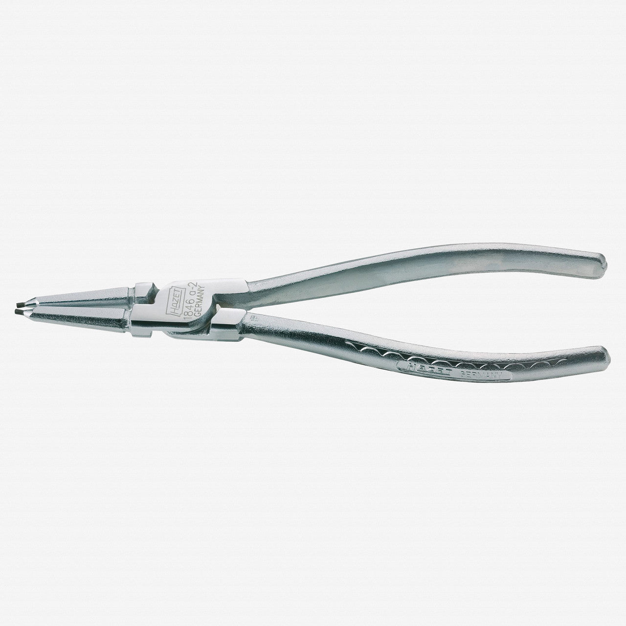 Hazet 1846A - 2 Circlip pliers 19 - 60mm Straight Tip Internal - Chrome - HZ1846A-2 - KC Tool