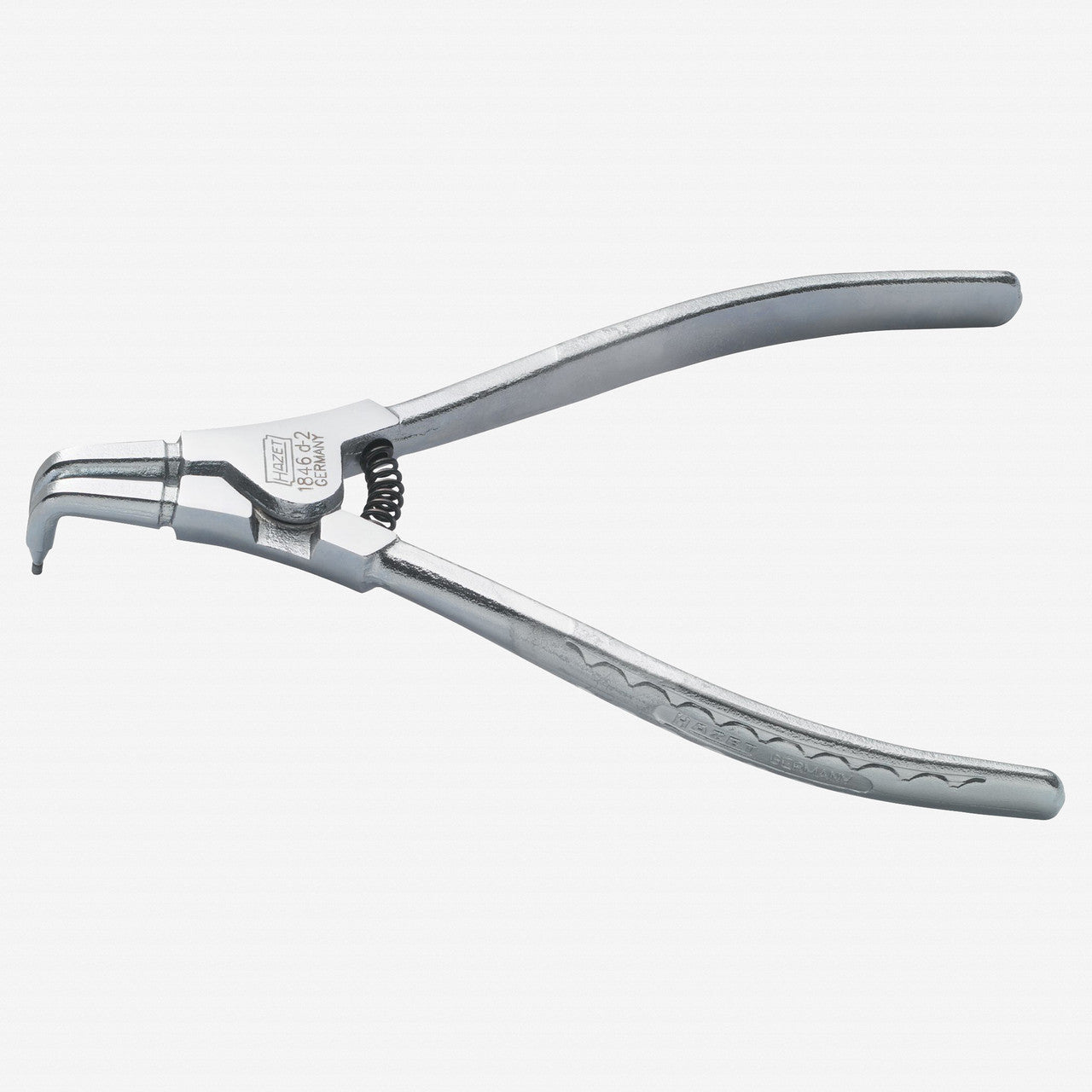 Hazet 1846D-0 Circlip pliers 3-10mm 90 Degree Angled External - Chrome - HZ1846D-0 - KC Tool