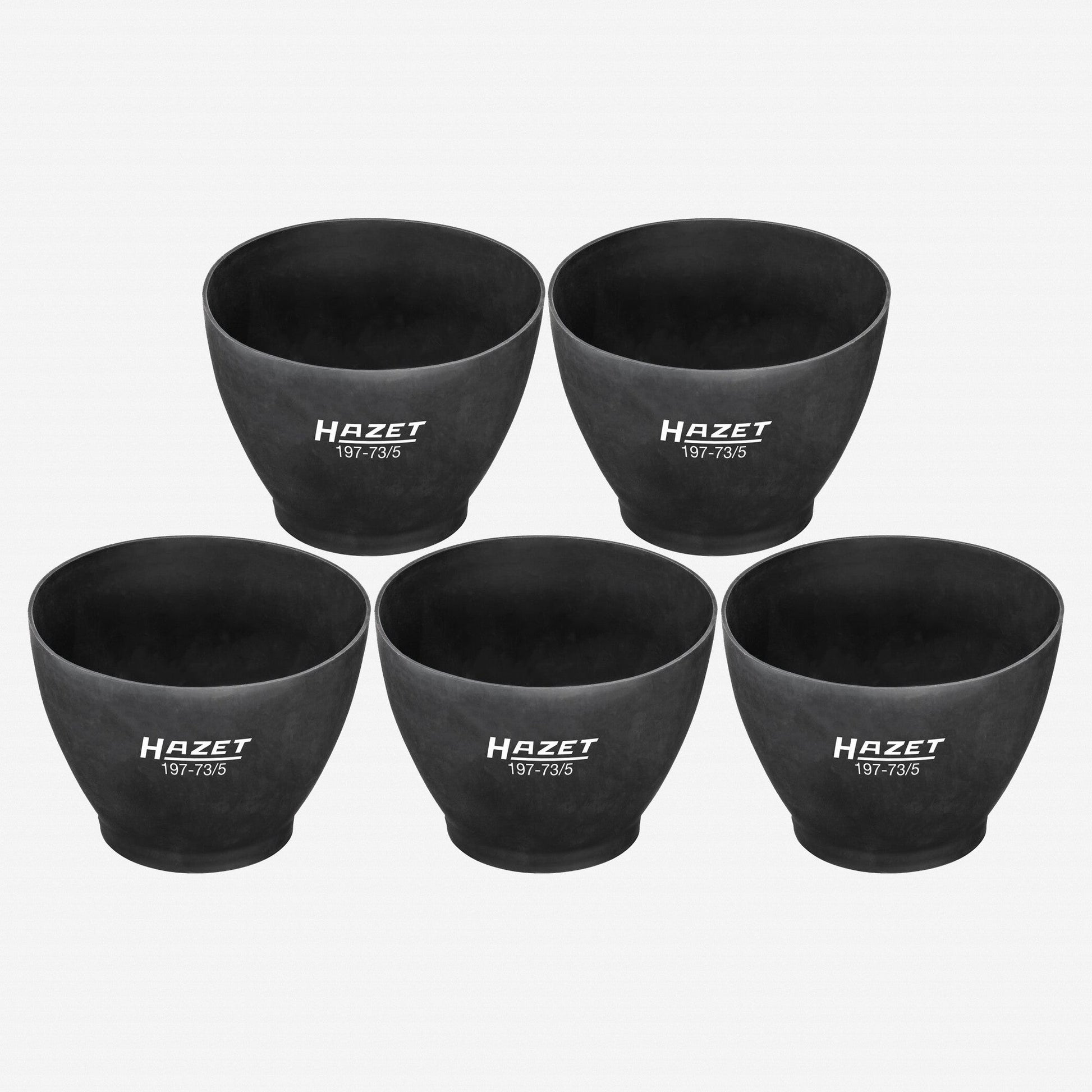 Hazet 197-73/5 Plaster Cup Set, 5 Pieces - HZ197-73/5 - KC Tool