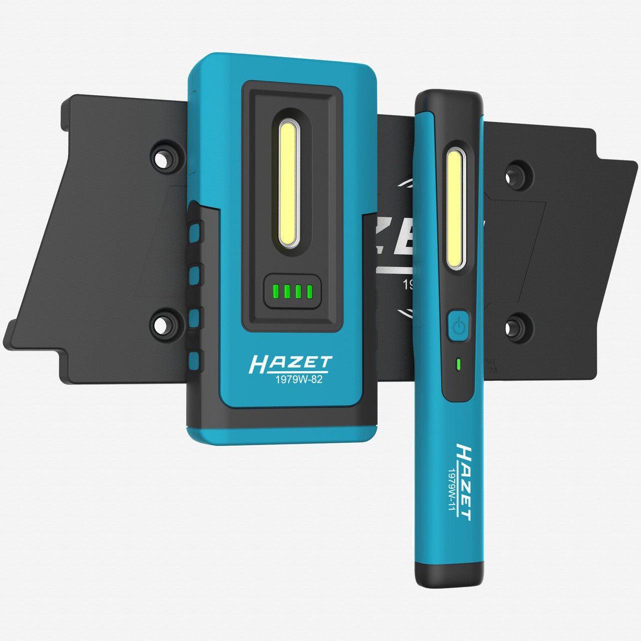 Hazet 1979NW/3 LED Inspection Light Set with Wireless Charger, 3 Pieces - HZ1979NW/3 - KC Tool