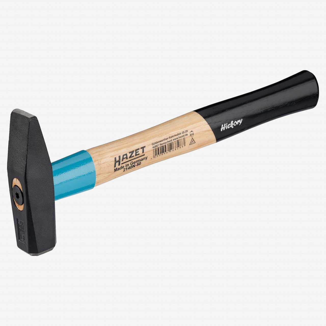 Hazet 2140N - 50 BluGuard Engineer's Hammer, 500 g - HZ2140N-50 - KC Tool