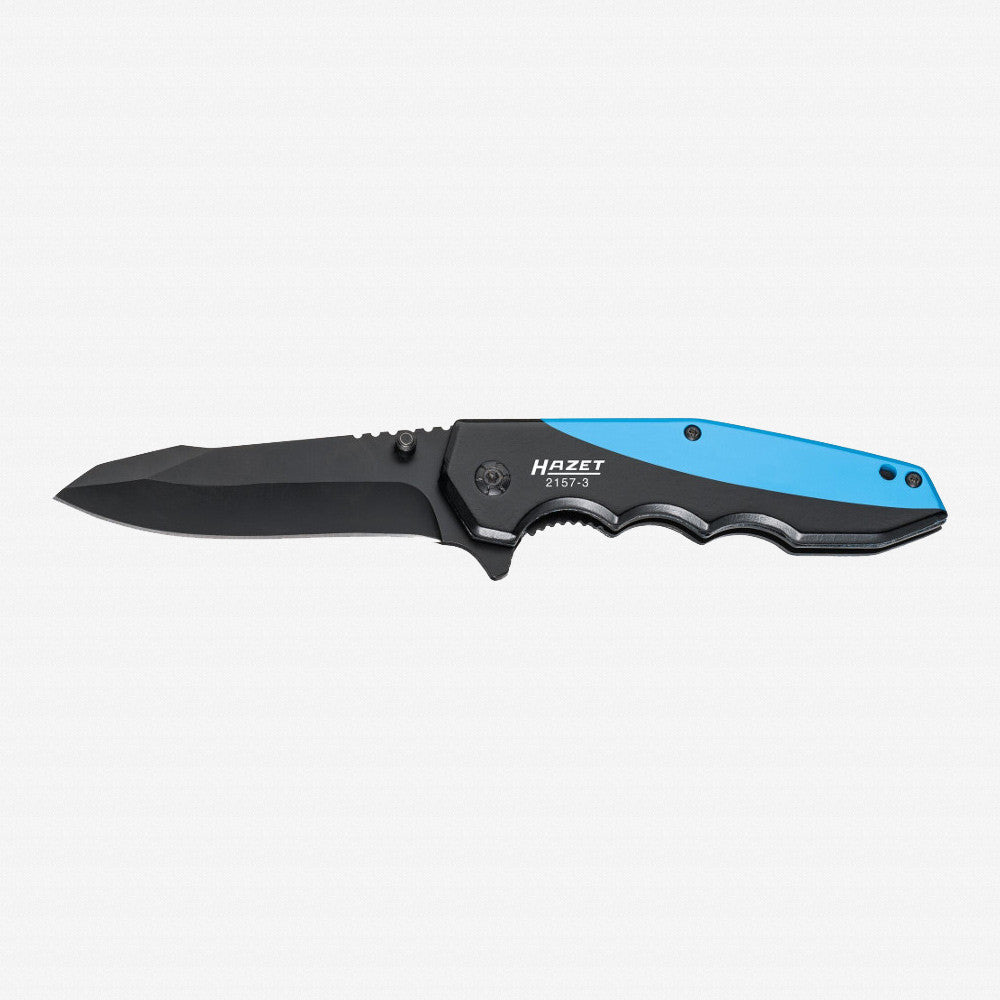 Hazet 2157 - 3 Pocket Knife with Aluminum Handle - HZ2157-3 - KC Tool