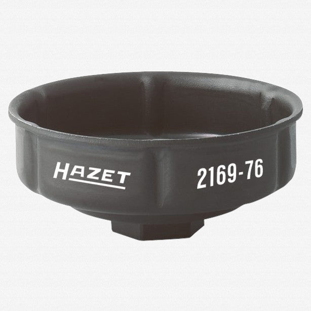 Hazet 2169 - 76 Oil filter wrench - Groove profile - HZ2169-76 - KC Tool