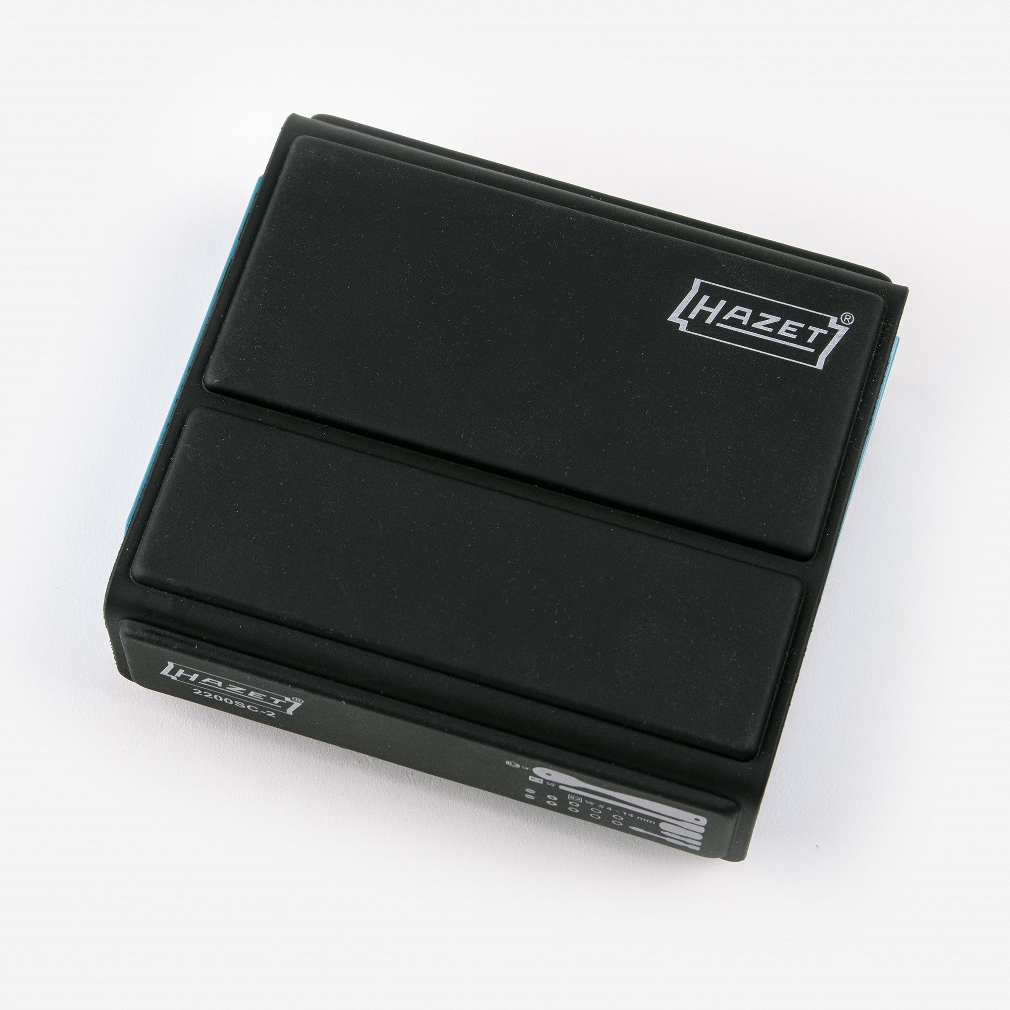 Hazet 2200SC-2 SmartCase 1/4" Drive Bit/Socket Set with Ratchet, 50 Pieces - HZ2200SC-2 - KC Tool