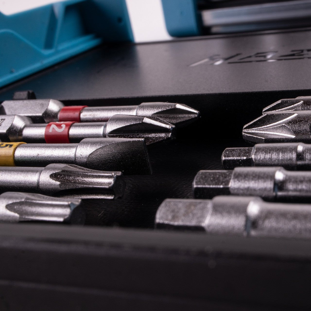 Hazet 2200SC - 2 SmartCase 1/4" Drive Bit/Socket Set with Ratchet, 50 Pieces - HZ2200SC-2 - KC Tool