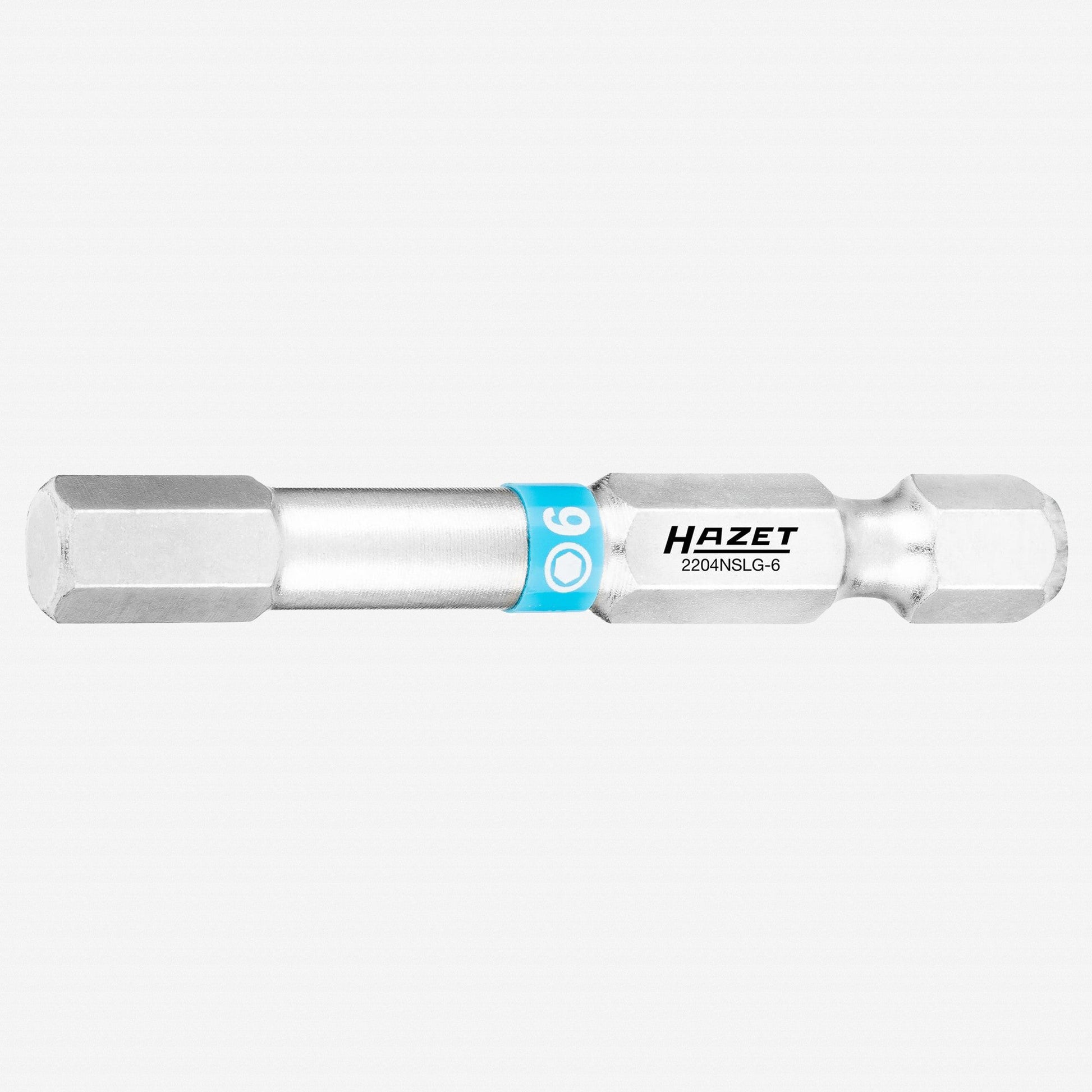 Hazet 2204NSLG-6/3 6 x 50 mm Hex Torsion Bit, 1/4" Drive, 3 Pieces - HZ2204NSLG-6/3 - KC Tool