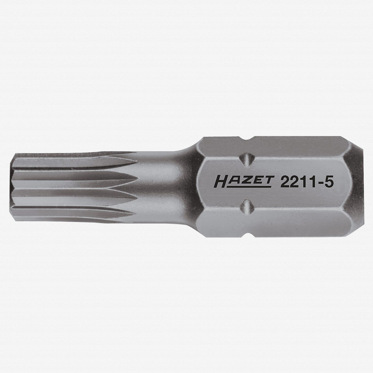 Hazet 2211-5 M5 x 25mm Triple-Square XZN Bit - HZ2211-5 - KC Tool