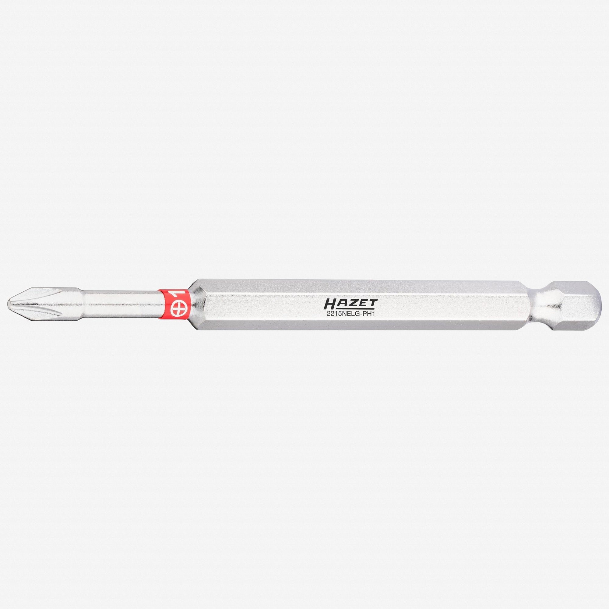 Hazet 2215NELG - PH1 Extra - Long Phillips 1 x 89 mm Torsion Bit, 1/4" Drive - HZ2215NELG-PH1 - KC Tool
