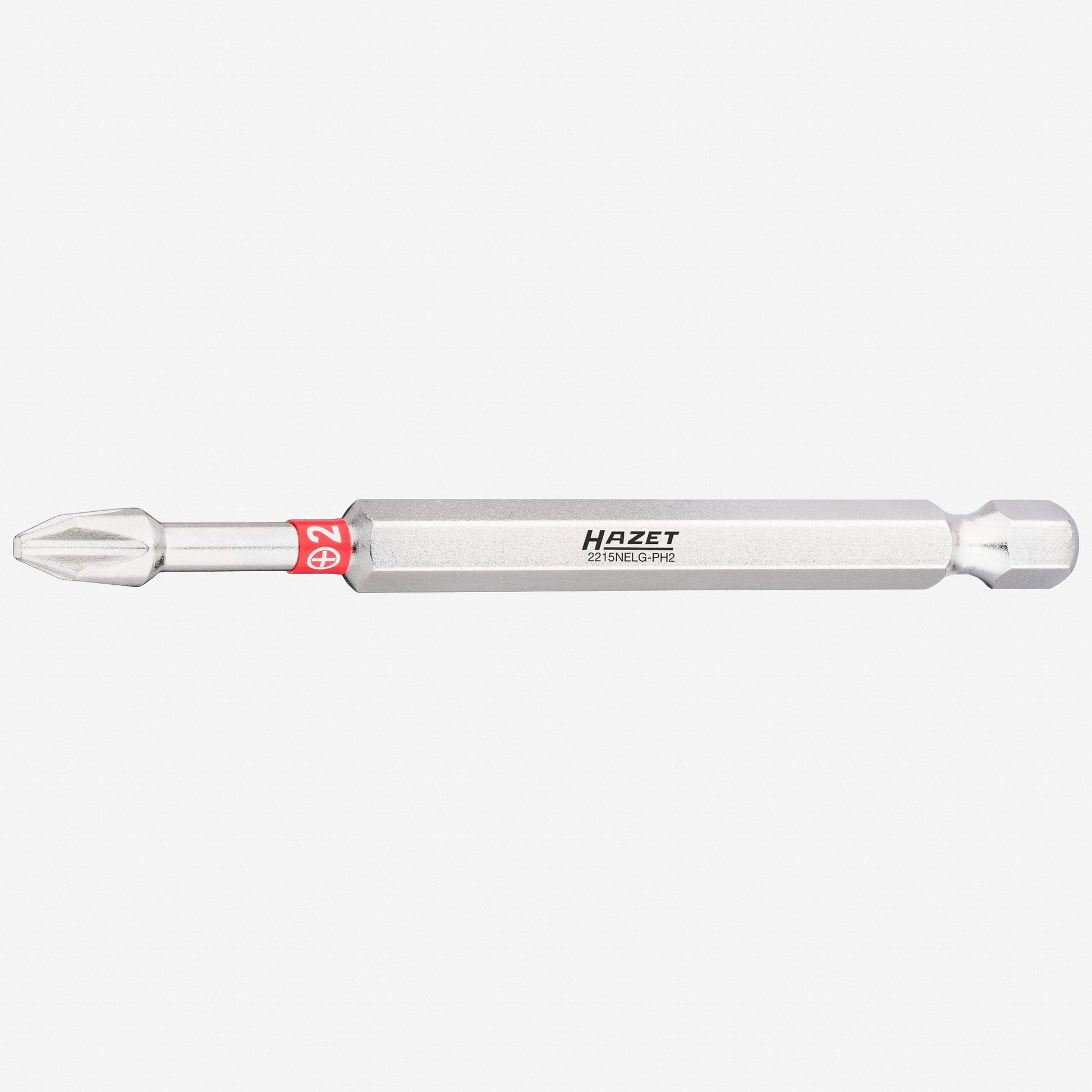 Hazet 2215NELG - PH2 Extra - Long Phillips 2 x 89 mm Torsion Bit, 1/4" Drive - HZ2215NELG-PH2 - KC Tool