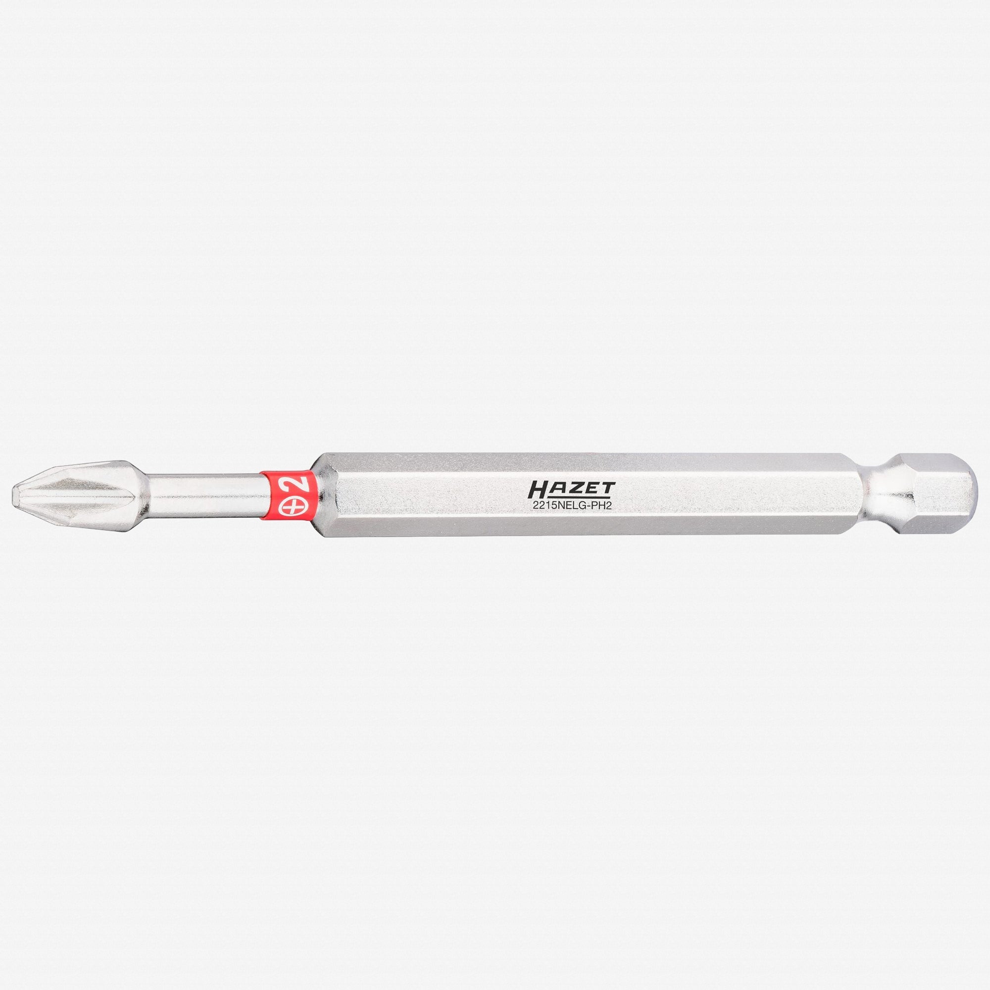 Hazet 2215NELG - PH2 Extra - Long Phillips 2 x 89 mm Torsion Bit, 1/4" Drive - HZ2215NELG-PH2 - KC Tool